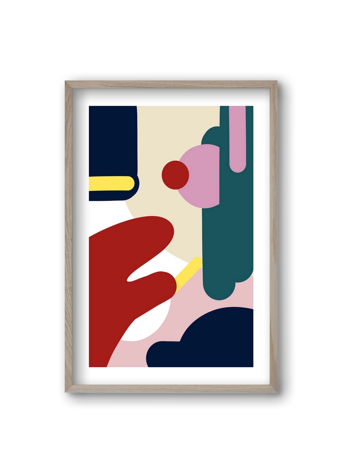 Cake, 20x30 cm (20x30 cm), Tölgy keret