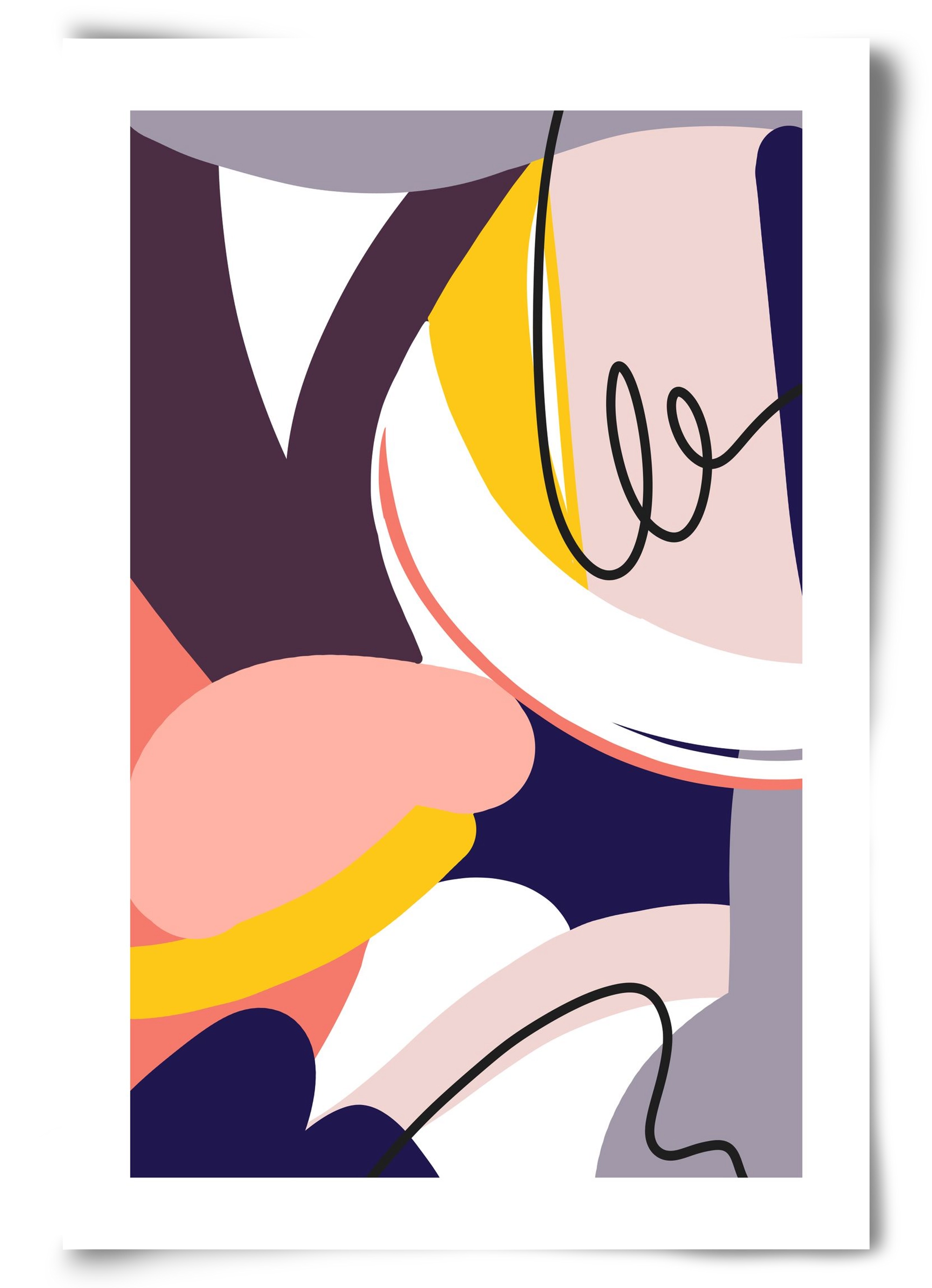 Busyness, 60x90 cm, Keret nélkül