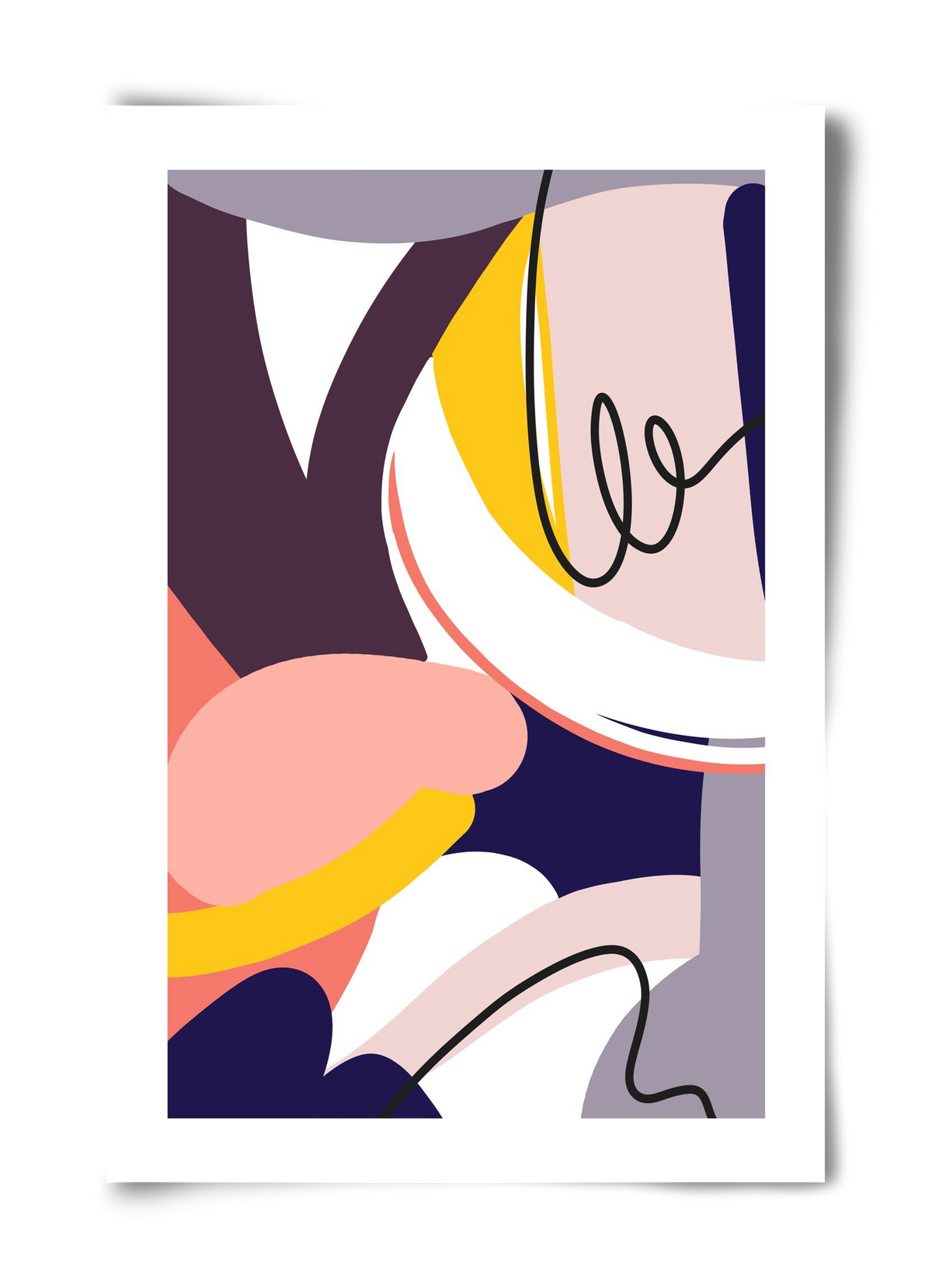 Busyness, 40x60 cm, Keret nélkül