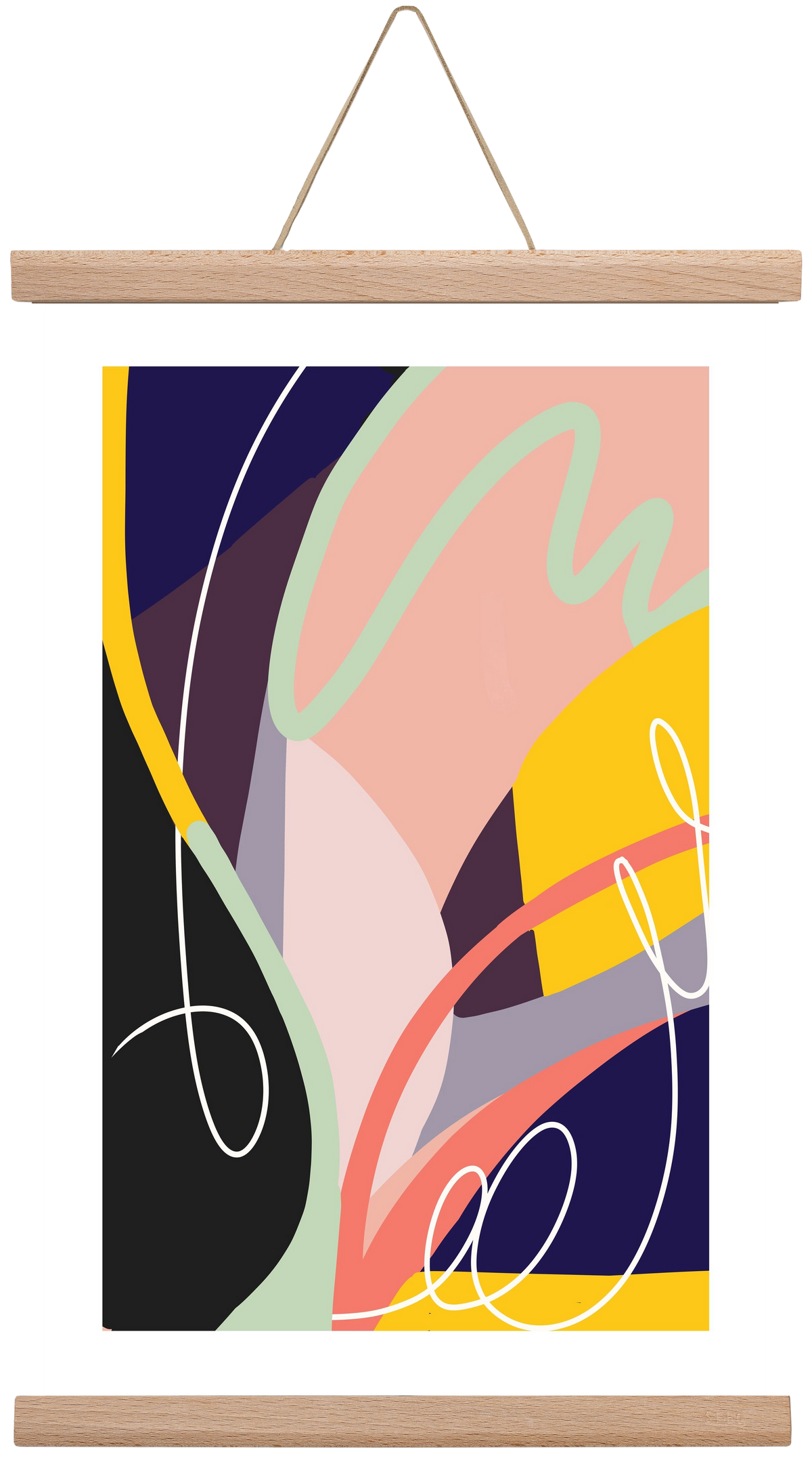 Botanical gardens, 30x45 cm (30x45 cm), Tölgy akasztó