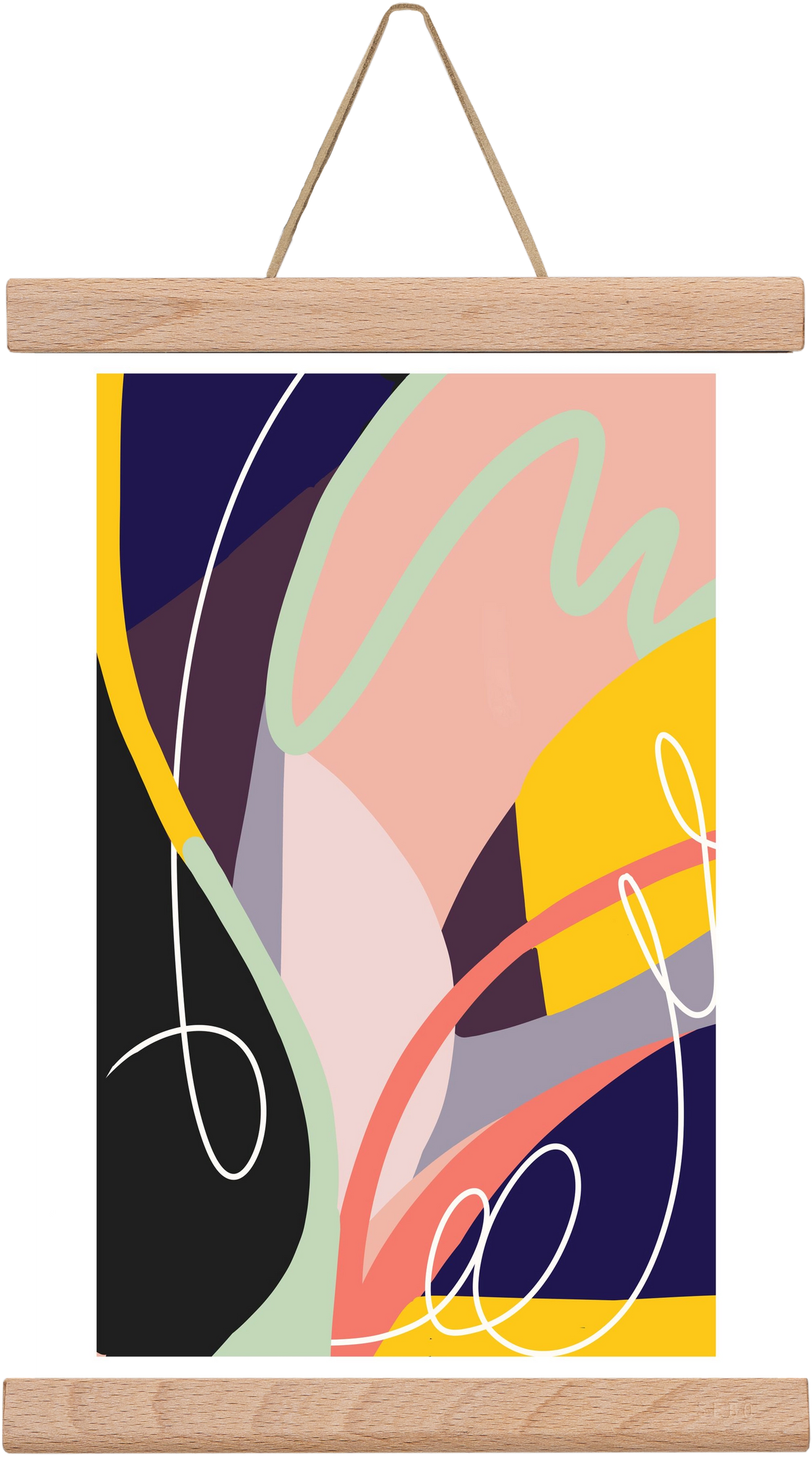 Botanical gardens, 20x30 cm (20x30 cm), Tölgy akasztó