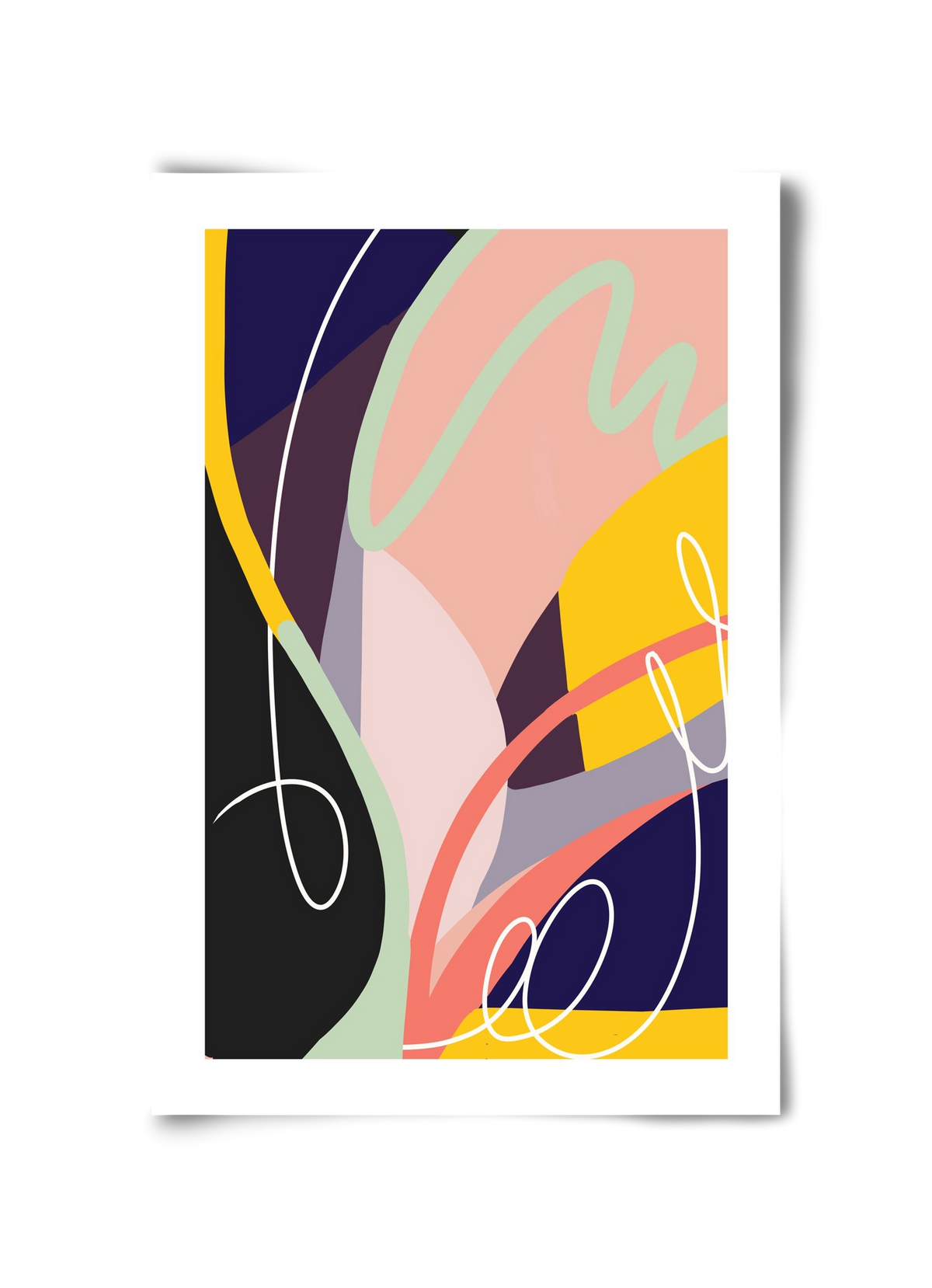 Botanical gardens, 30x45 cm, Keret nélkül