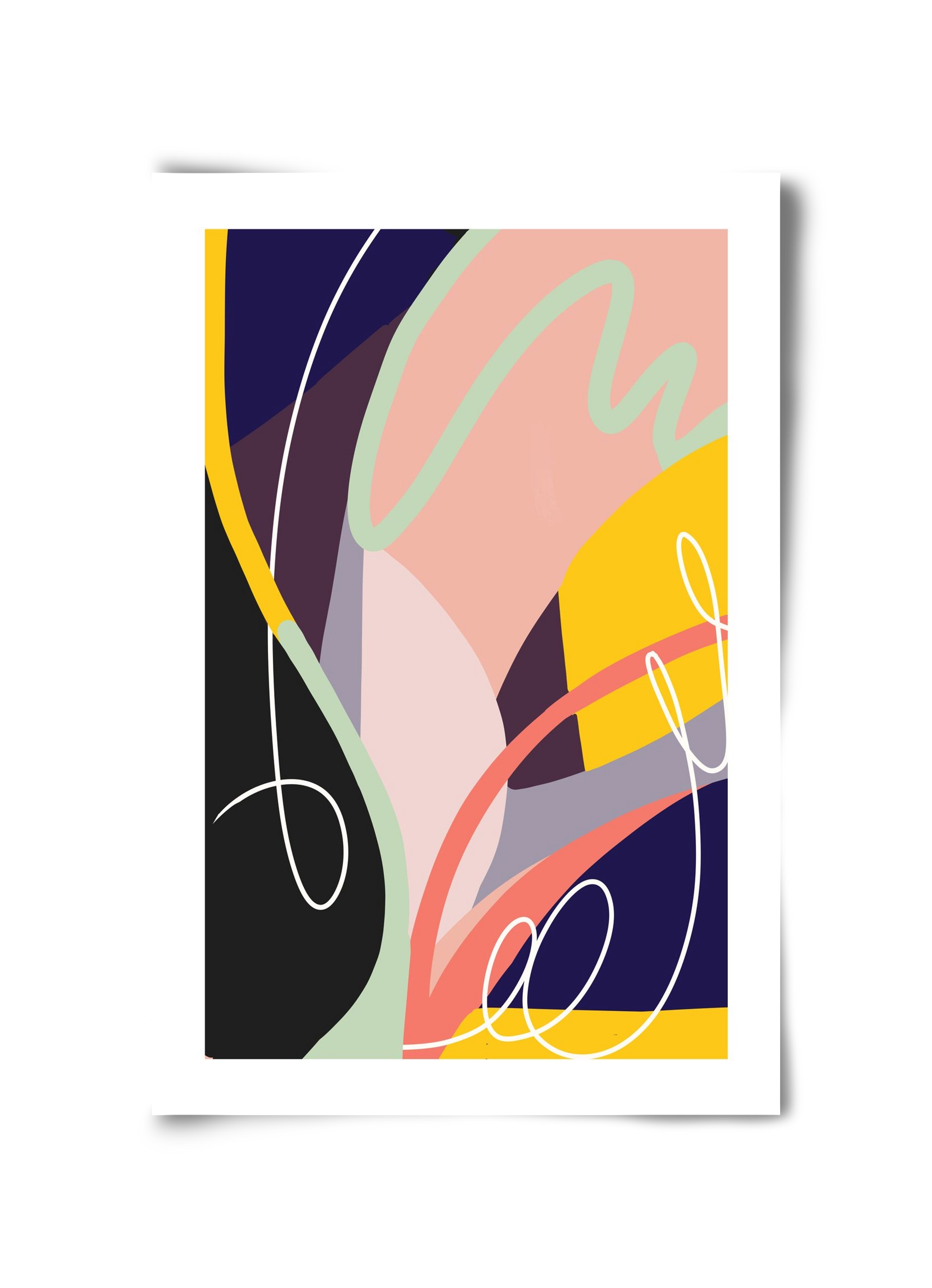 Botanical gardens, 30x45 cm, Keret nélkül