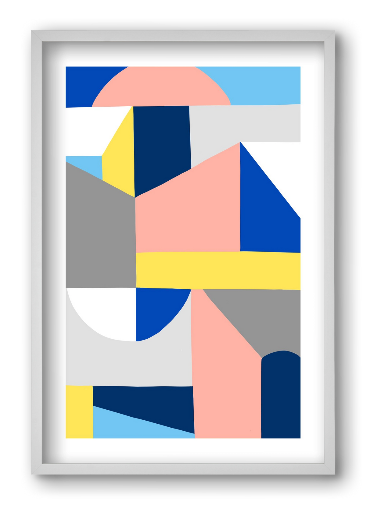 Architect, 40x60 cm (40x60 cm), Fehér keret