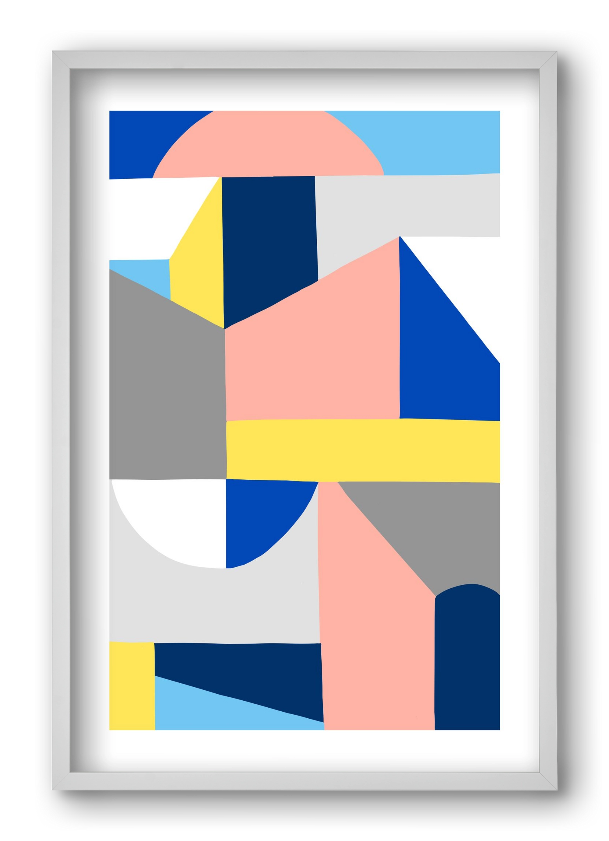 Architect, 40x60 cm (40x60 cm), Fehér keret