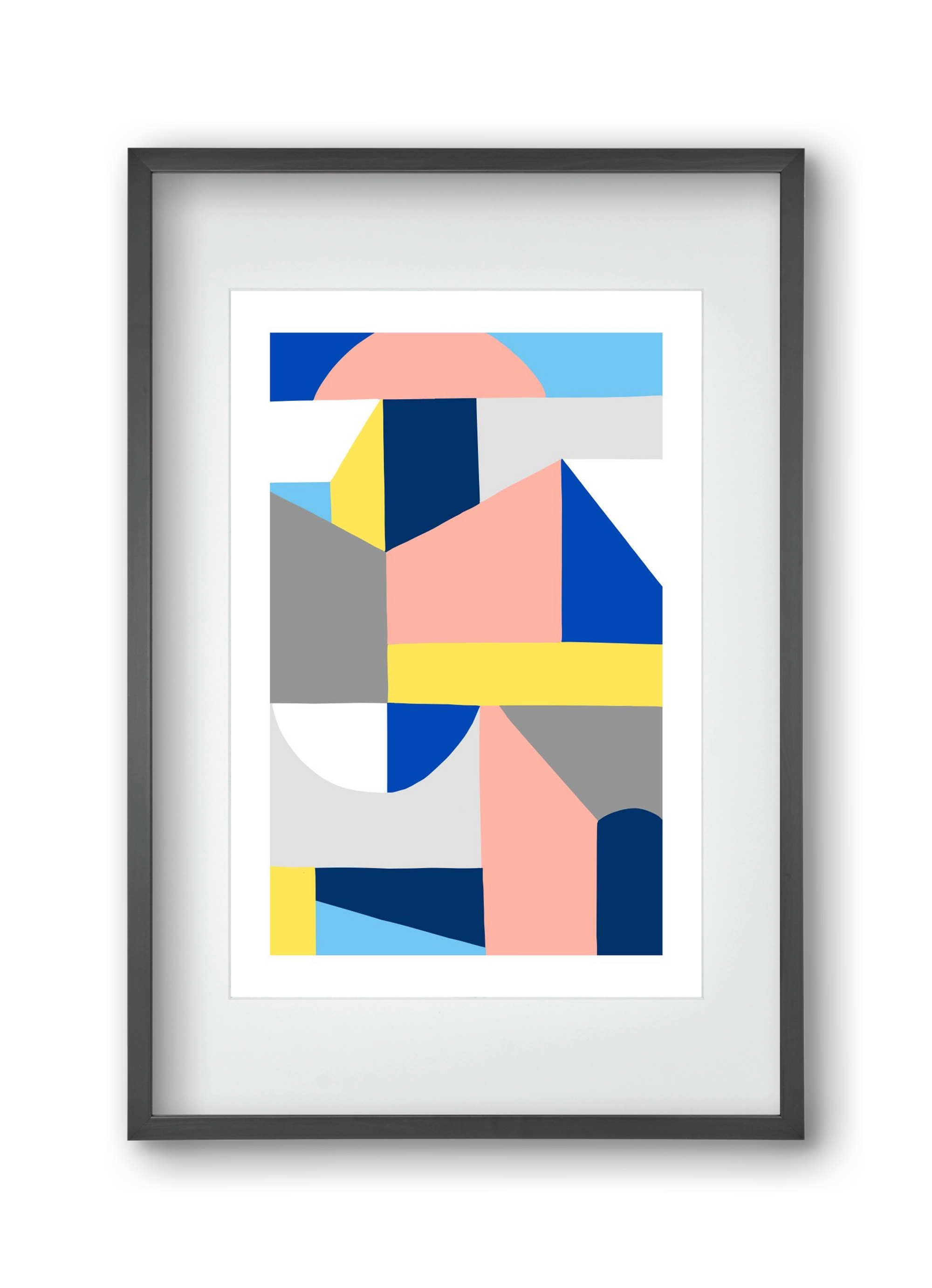 Architect, 30x45 cm (20x30 cm), Fekete keret, paszpartuval