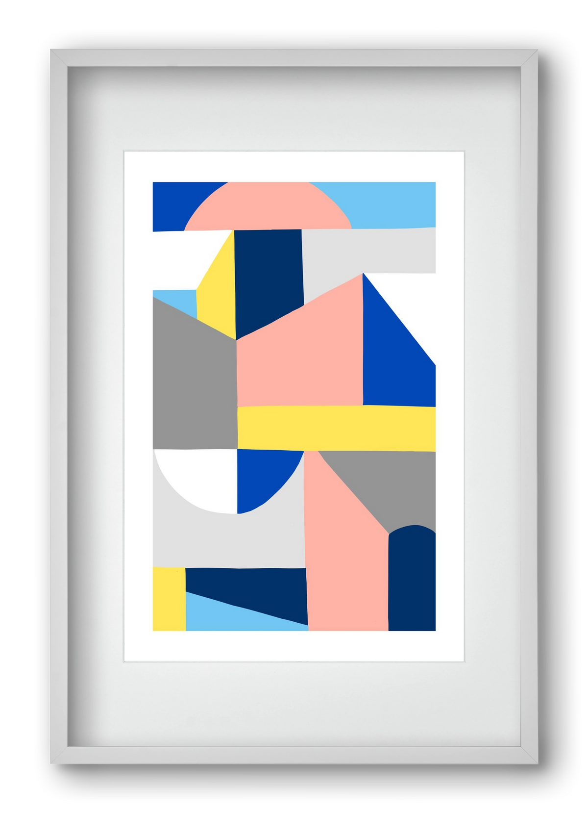 Architect, 40x60 cm (30x45 cm), Fehér keret, paszpartuval