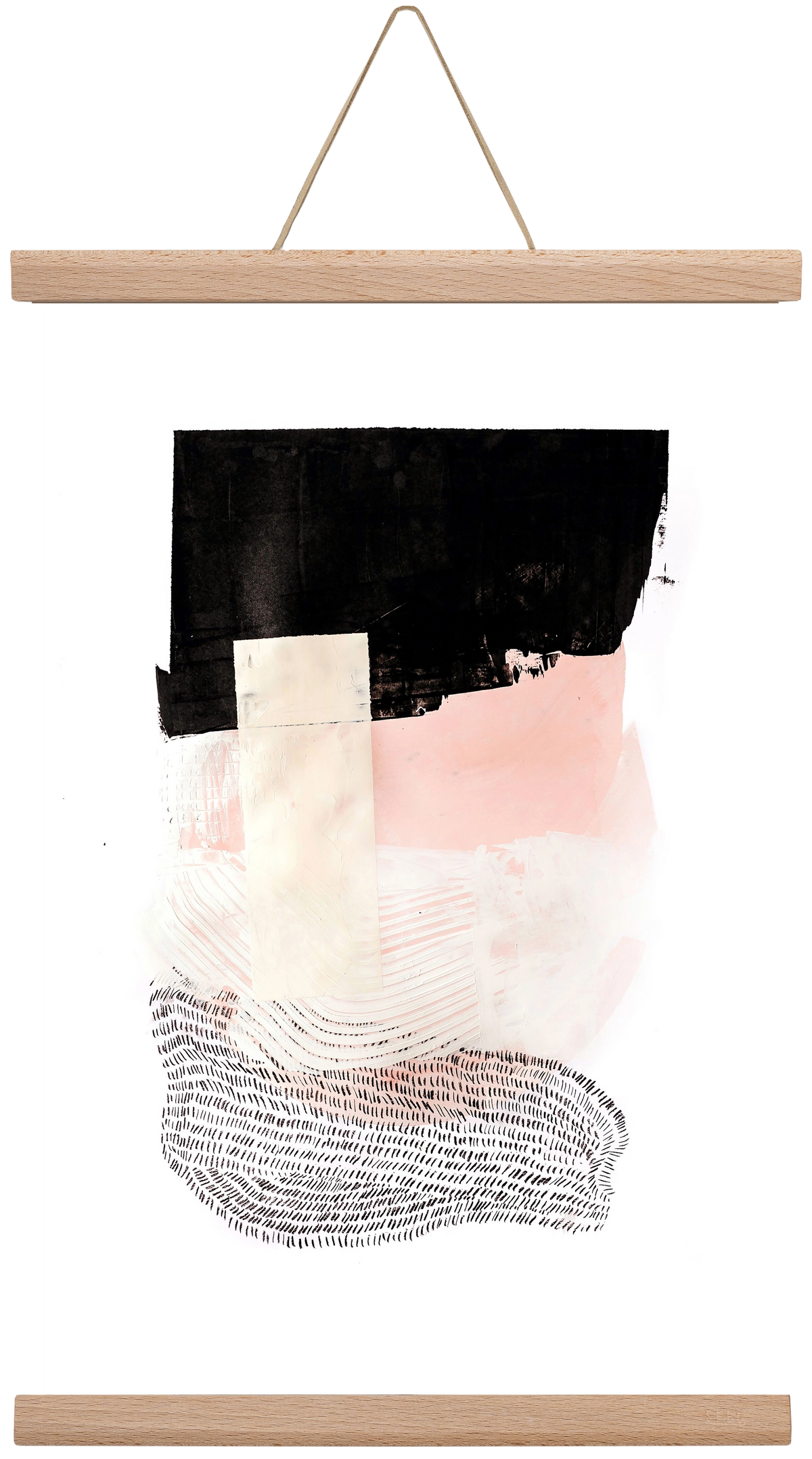 Sunday in the cell, 30x45 cm (30x45 cm), Tölgy akasztó