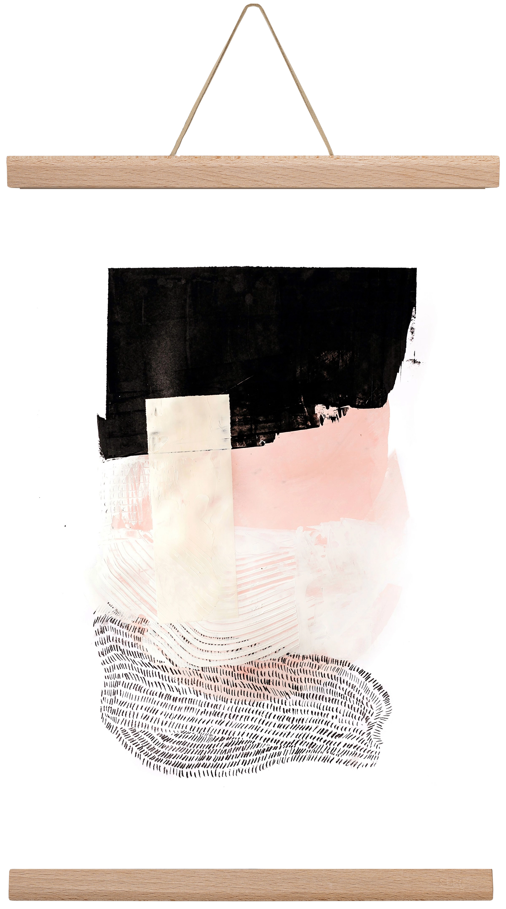 Sunday in the cell, 30x45 cm (30x45 cm), Tölgy akasztó