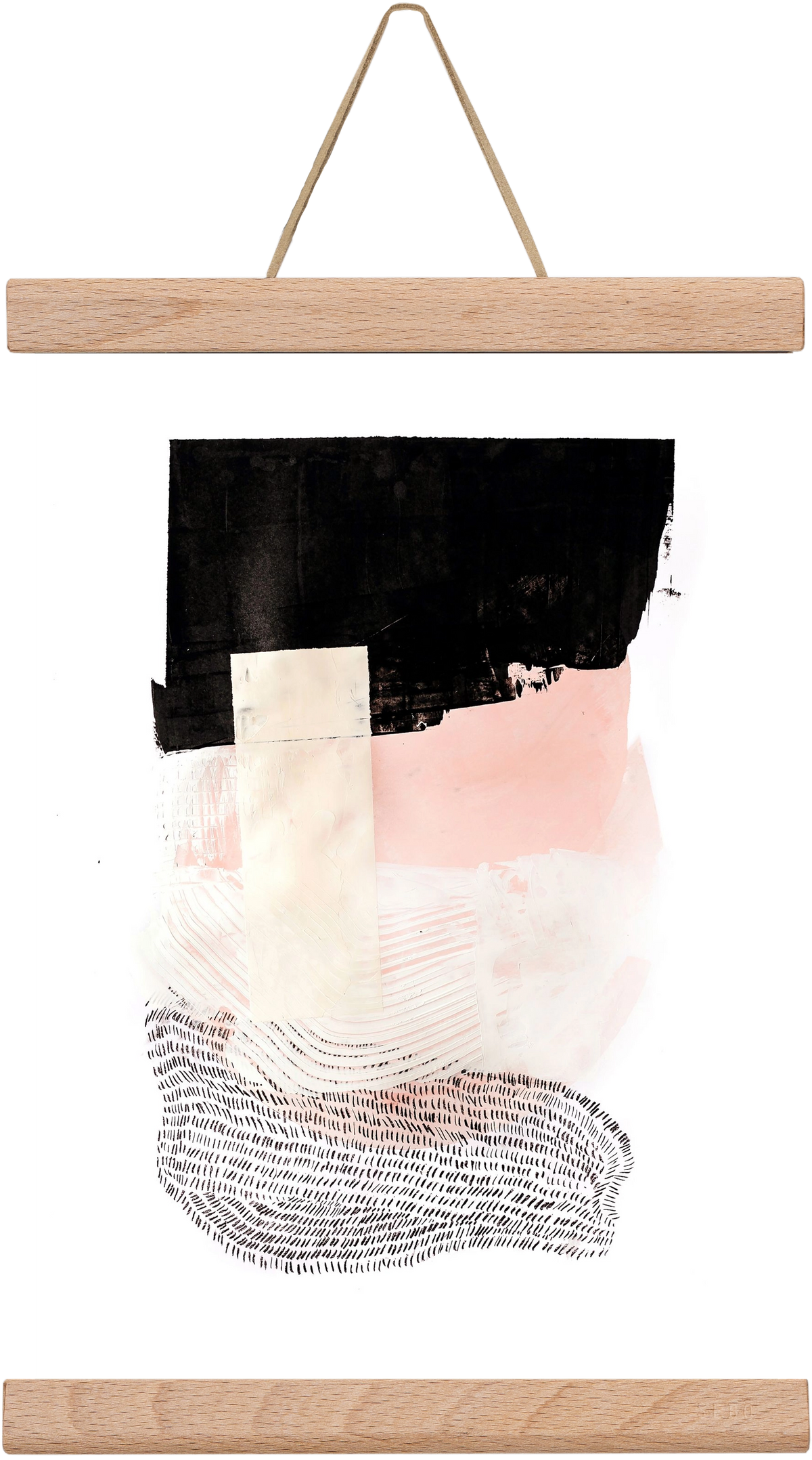 Sunday in the cell, 20x30 cm (20x30 cm), Tölgy akasztó