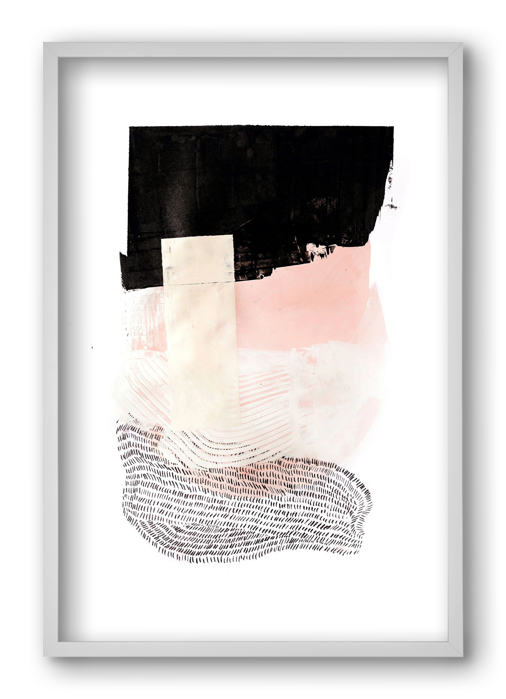 Sunday in the cell, 40x60 cm (40x60 cm), Fehér keret