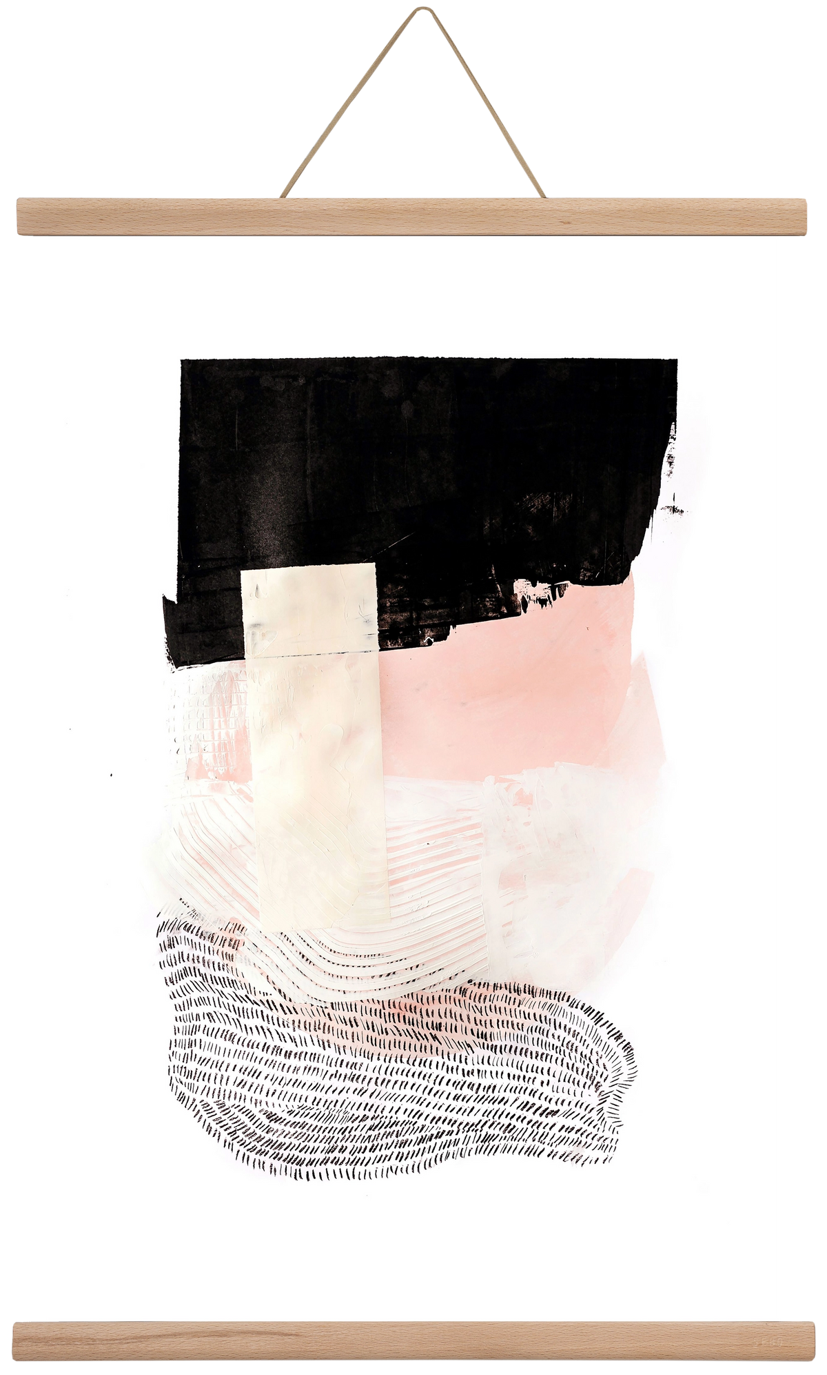 Sunday in the cell, 40x60 cm (40x60 cm), Tölgy akasztó