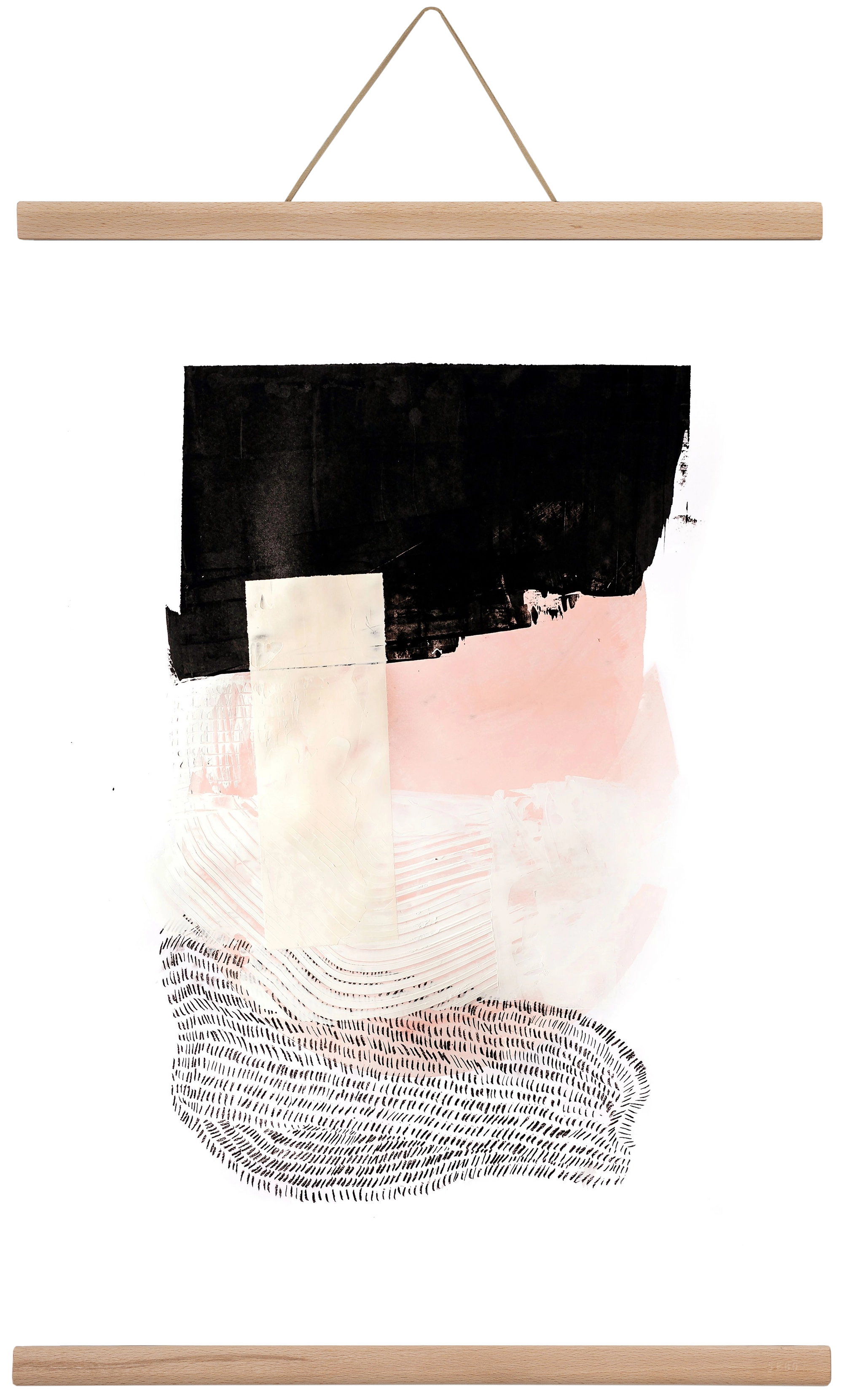 Sunday in the cell, 40x60 cm (40x60 cm), Tölgy akasztó