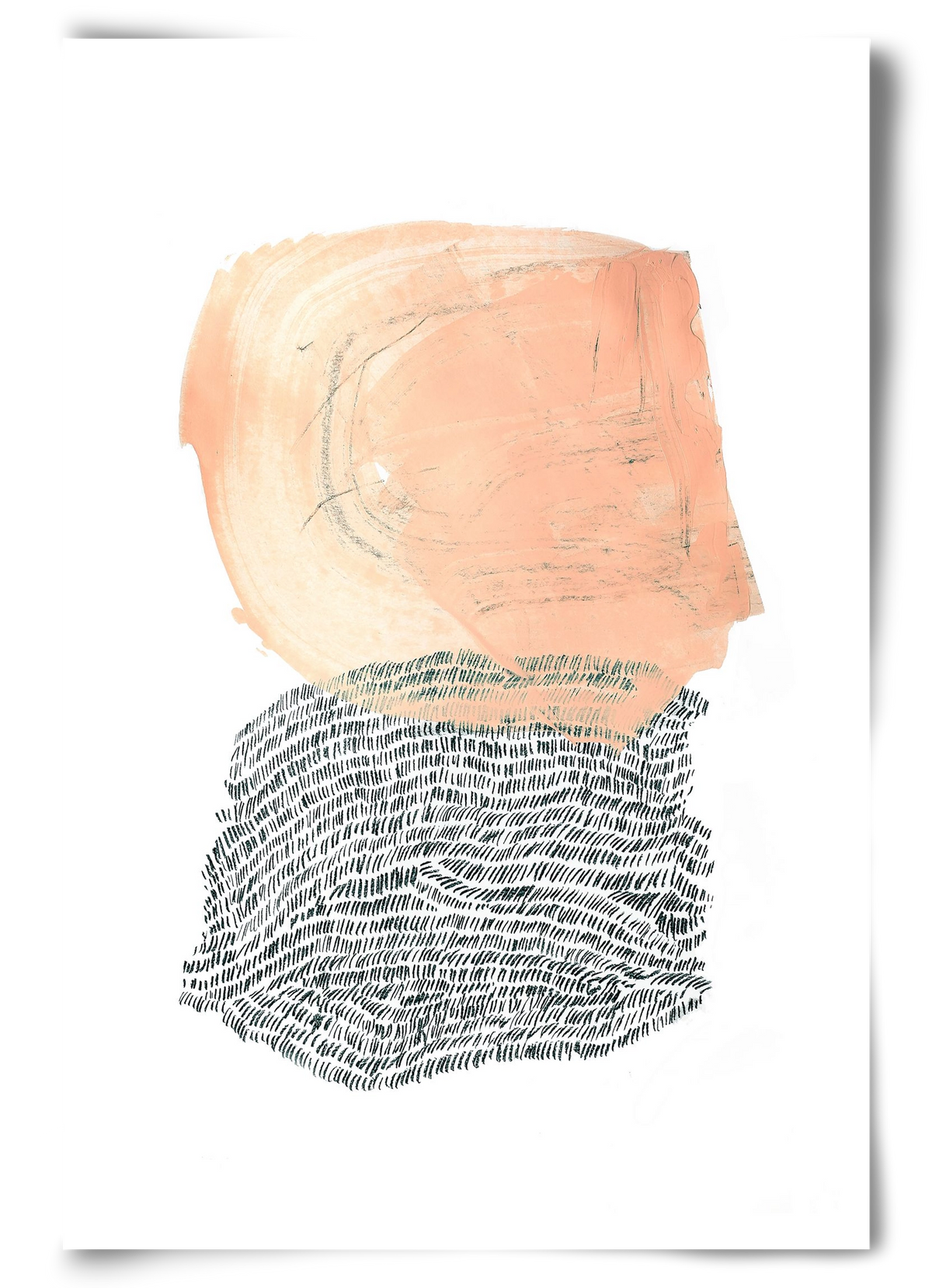 Paint & Wool, 60x90 cm, Keret nélkül