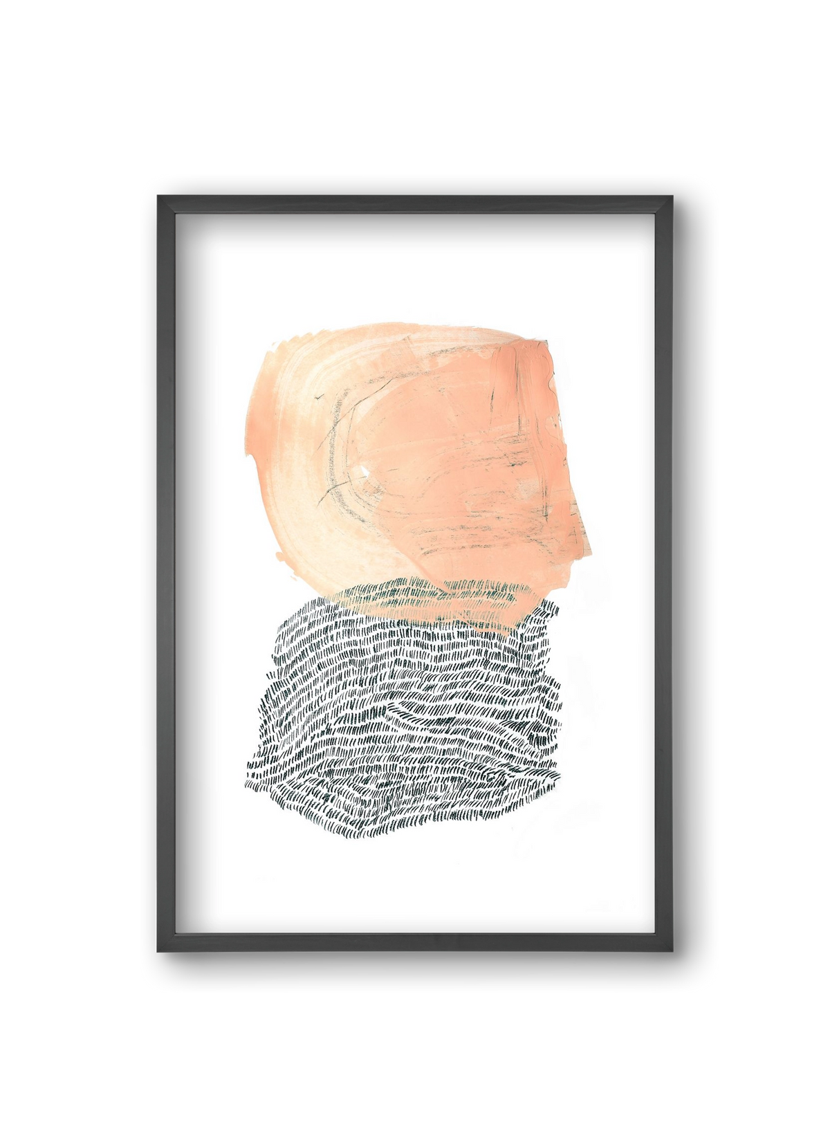 Paint & Wool, 20x30 cm (20x30 cm), Fekete keret