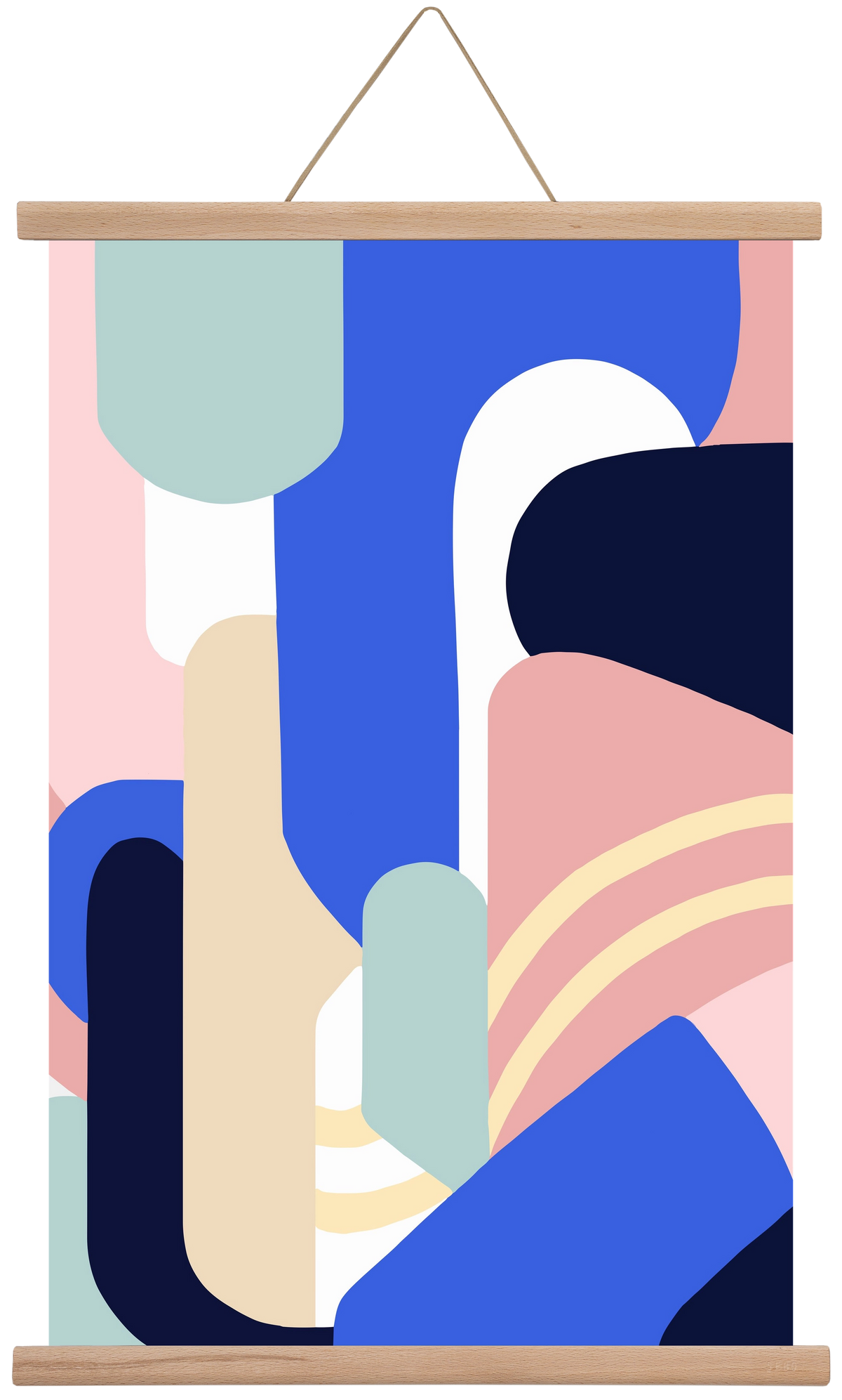 Someday mountains, 40x60 cm (40x60 cm), Tölgy akasztó