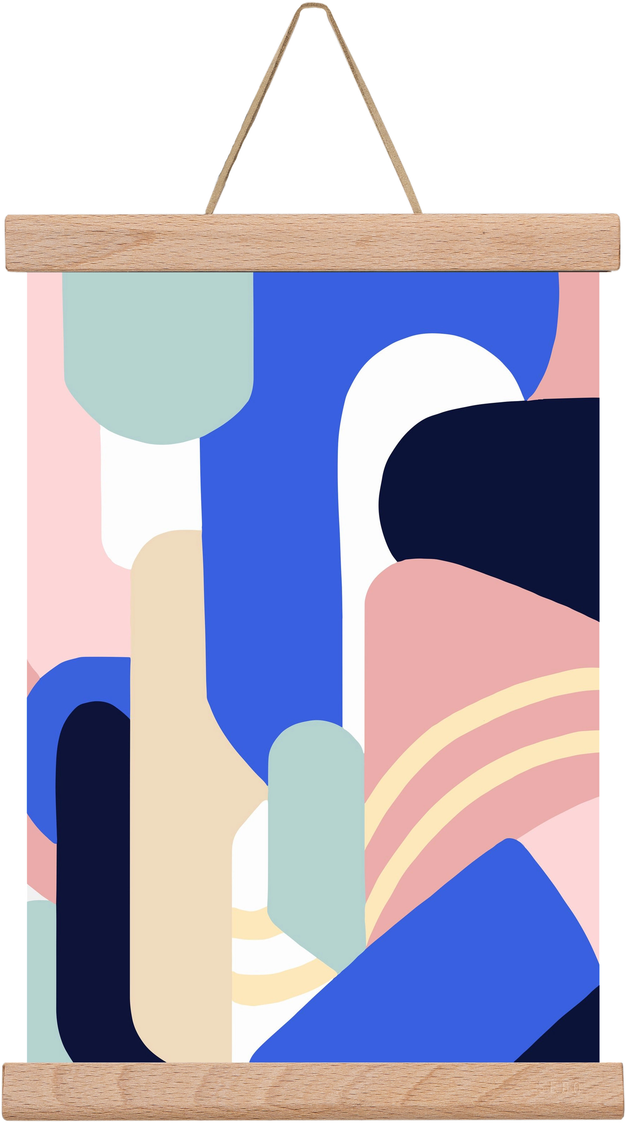 Someday mountains, 20x30 cm (20x30 cm), Tölgy akasztó