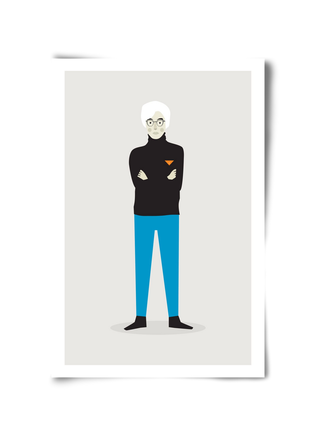 Andy, 30x45 cm, Keret nélkül