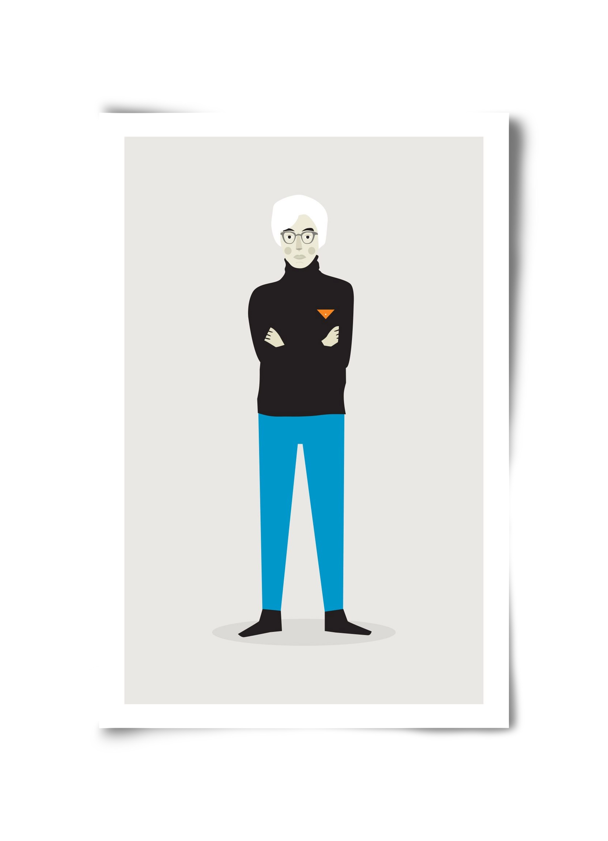 Andy, 30x45 cm, Keret nélkül