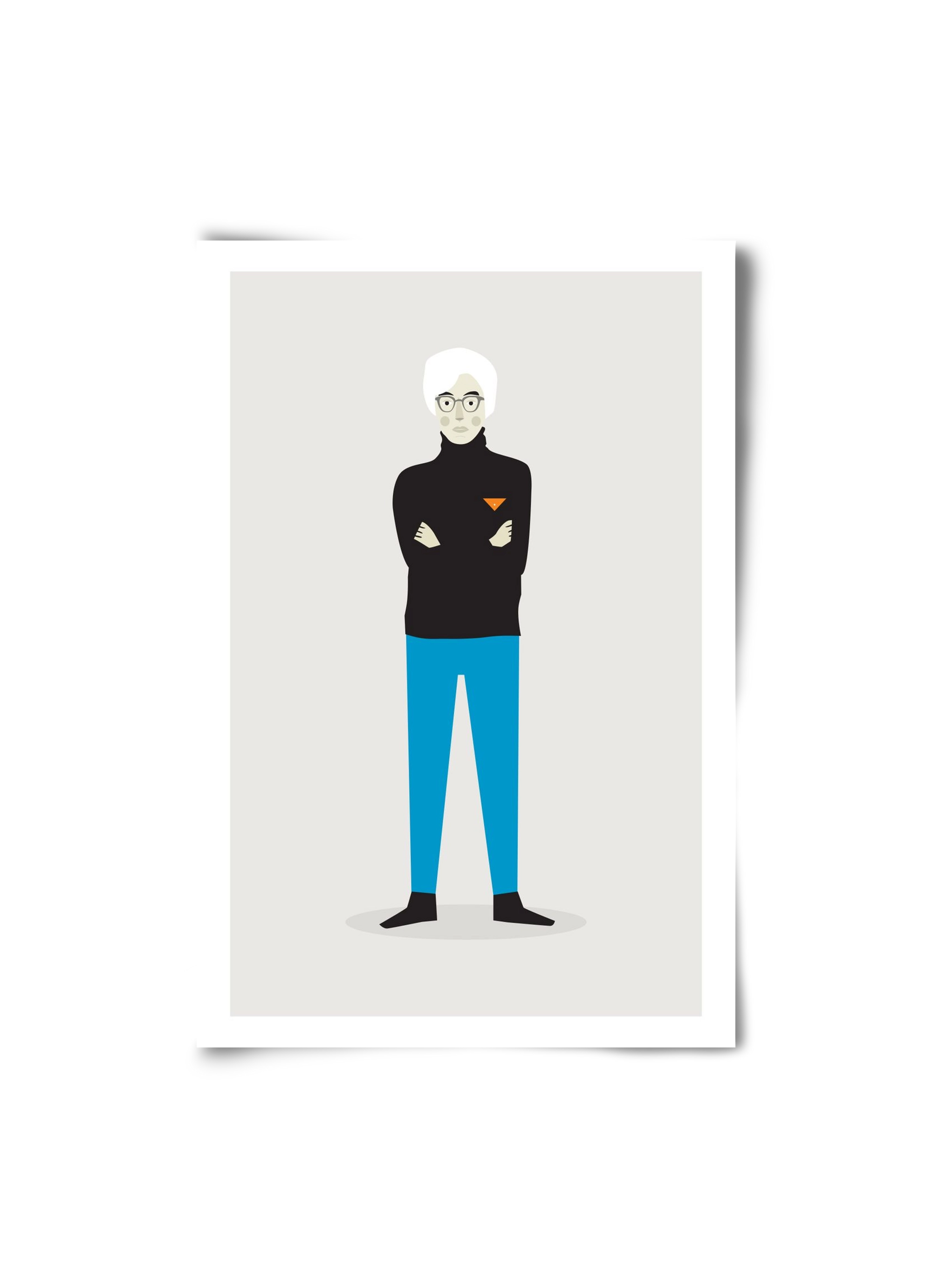 Andy, 20x30 cm, Keret nélkül