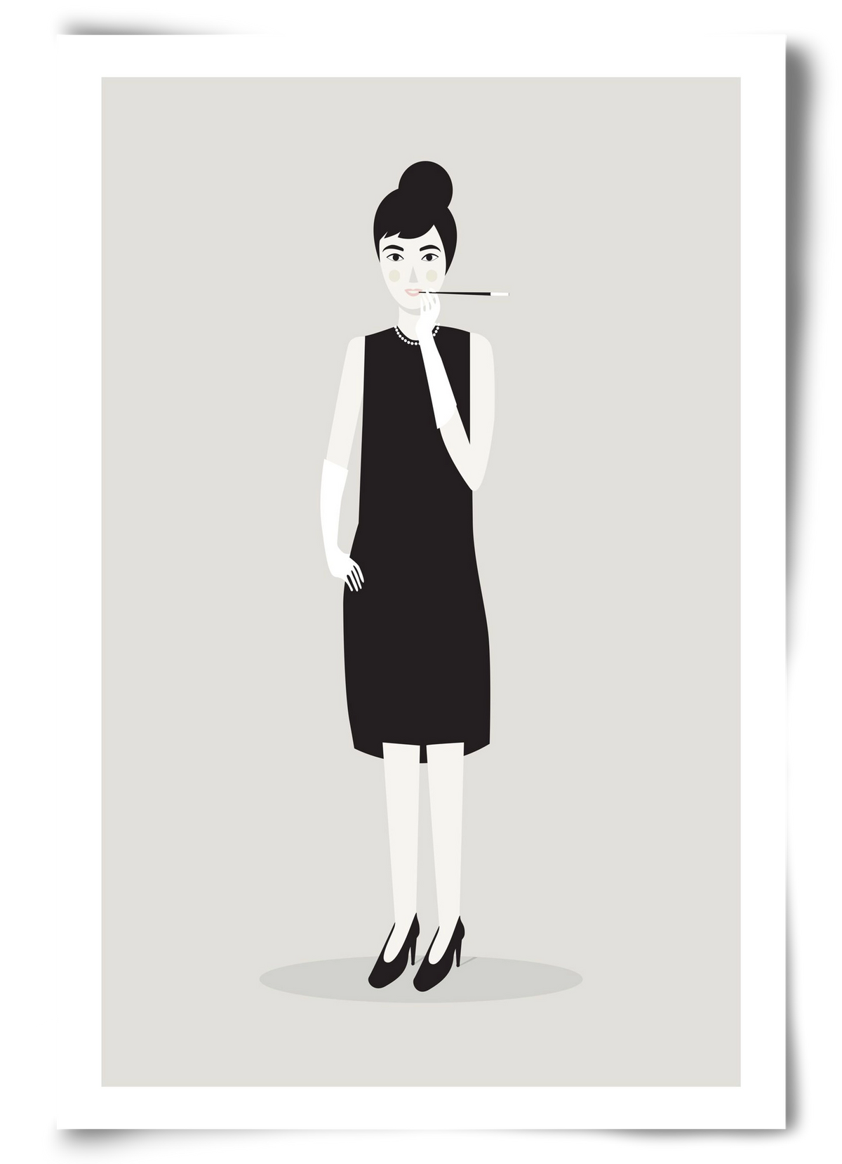 Audrey, 60x90 cm, Keret nélkül