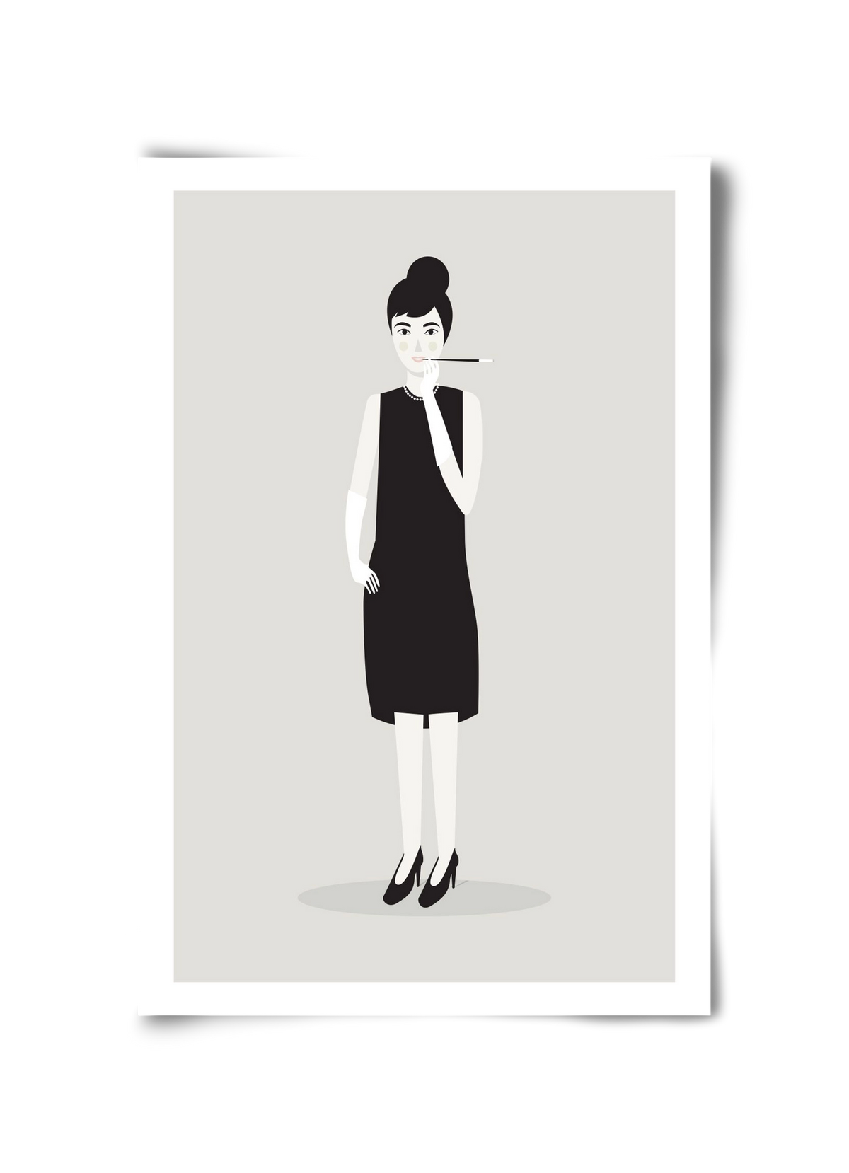 Audrey, 30x45 cm, Keret nélkül