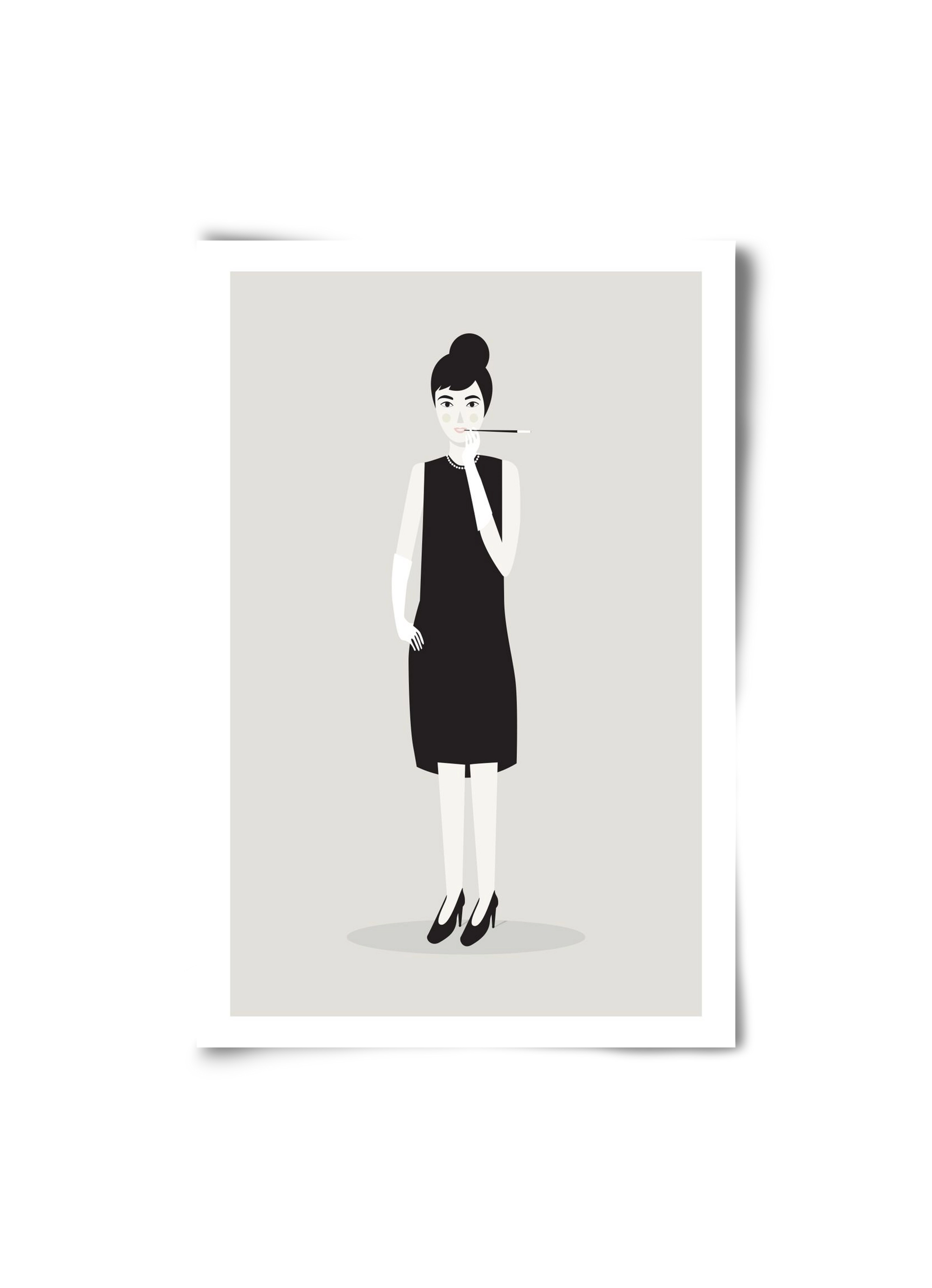 Audrey, 20x30 cm, Keret nélkül