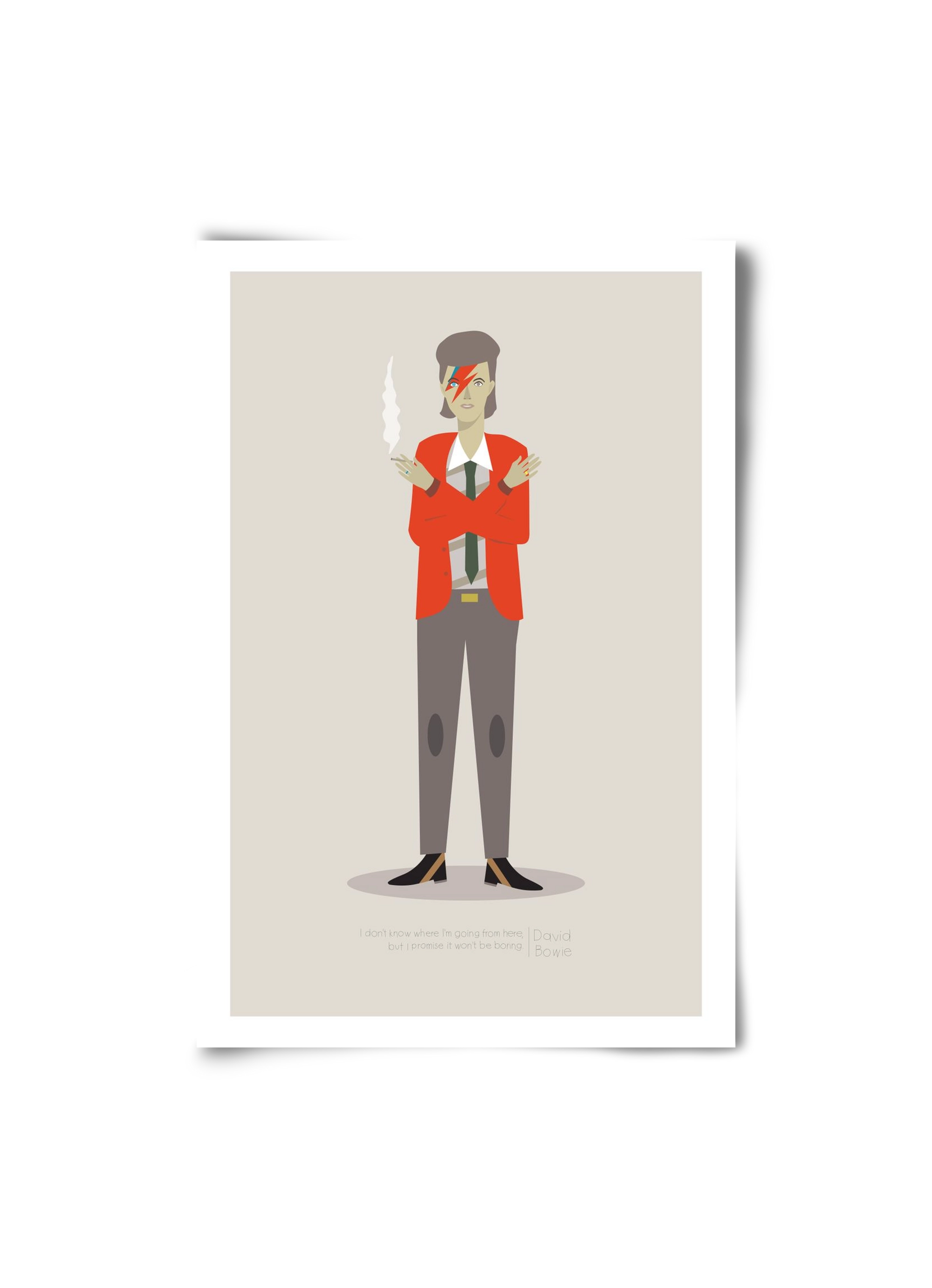 David, 20x30 cm, Keret nélkül