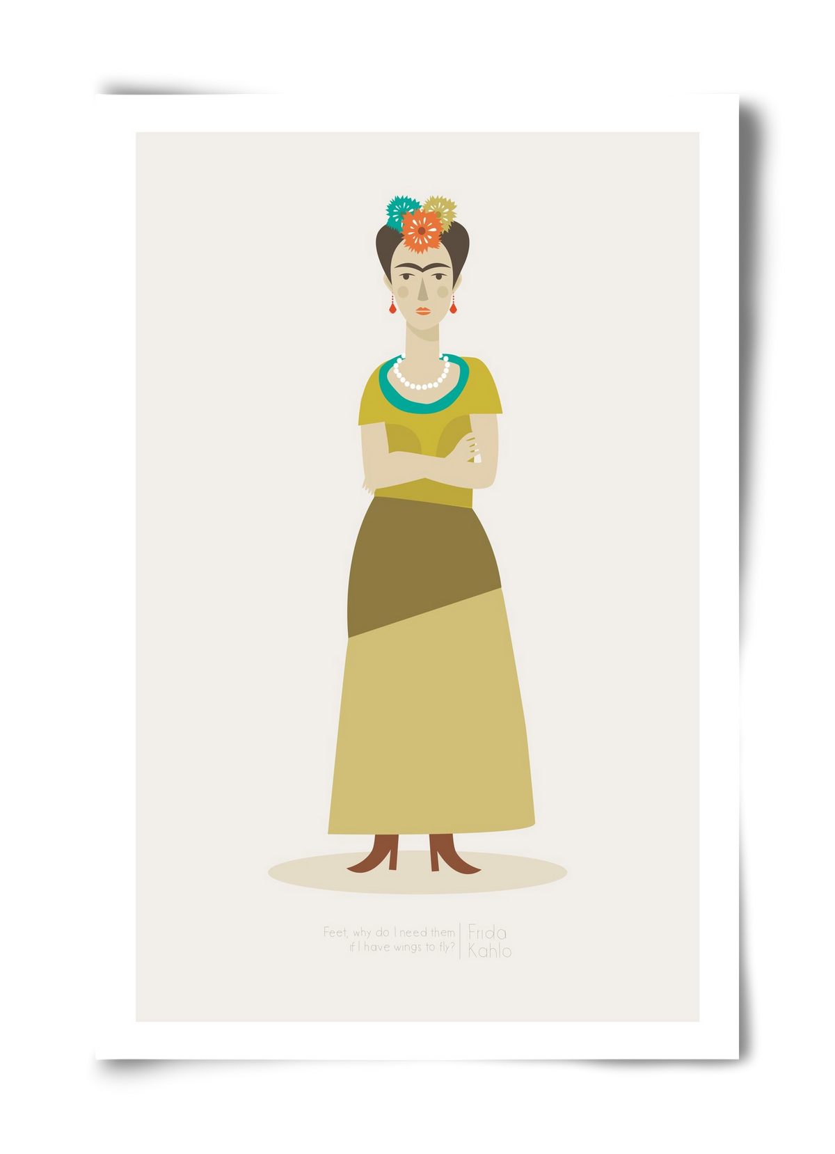 Frida, 40x60 cm, Keret nélkül