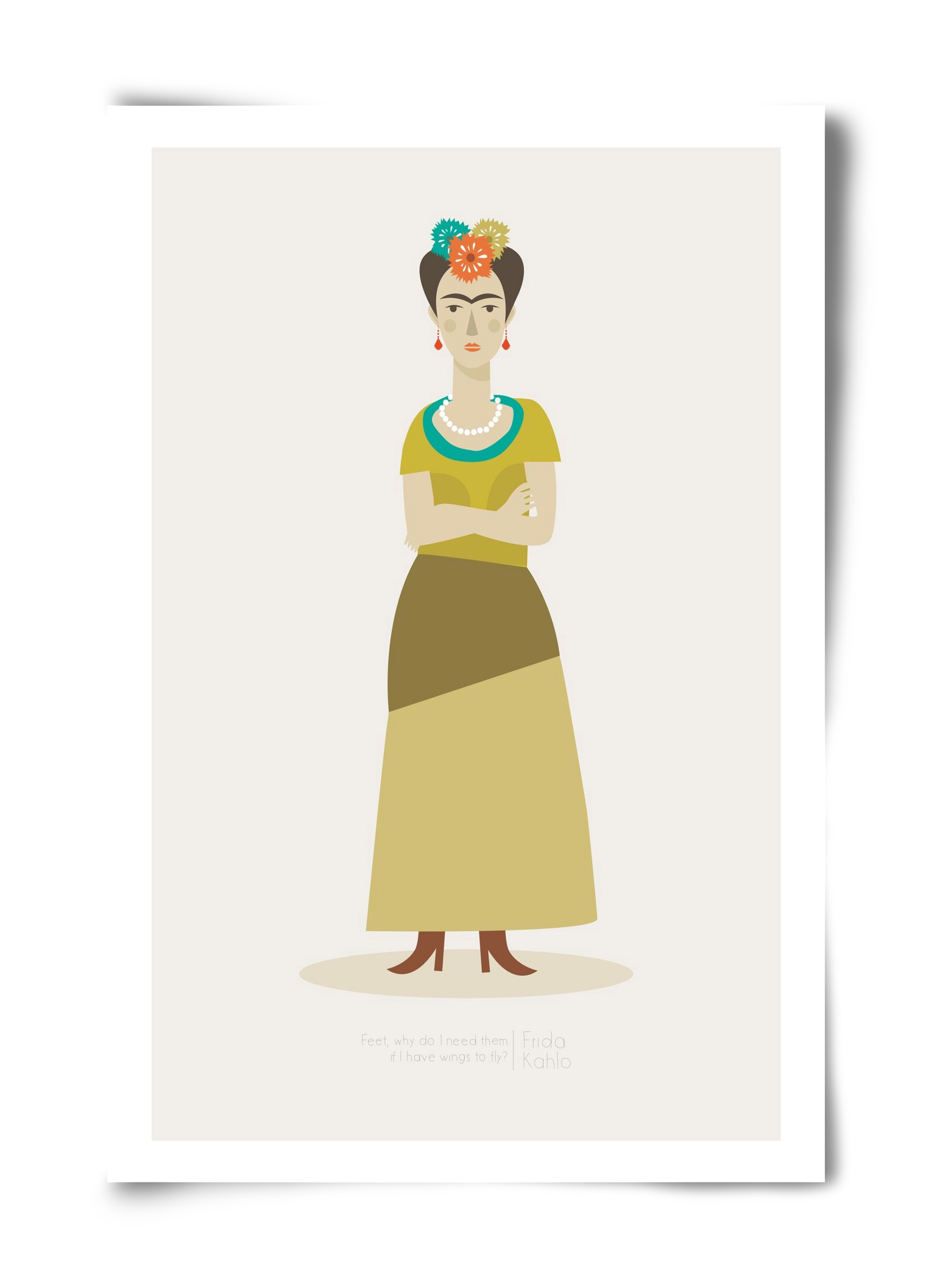 Frida, 40x60 cm, Keret nélkül