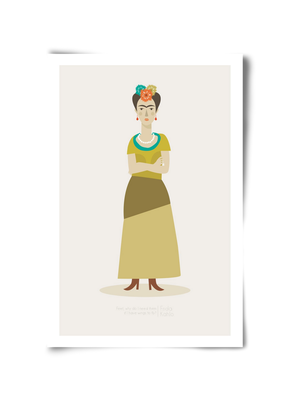 Frida, 30x45 cm, Keret nélkül