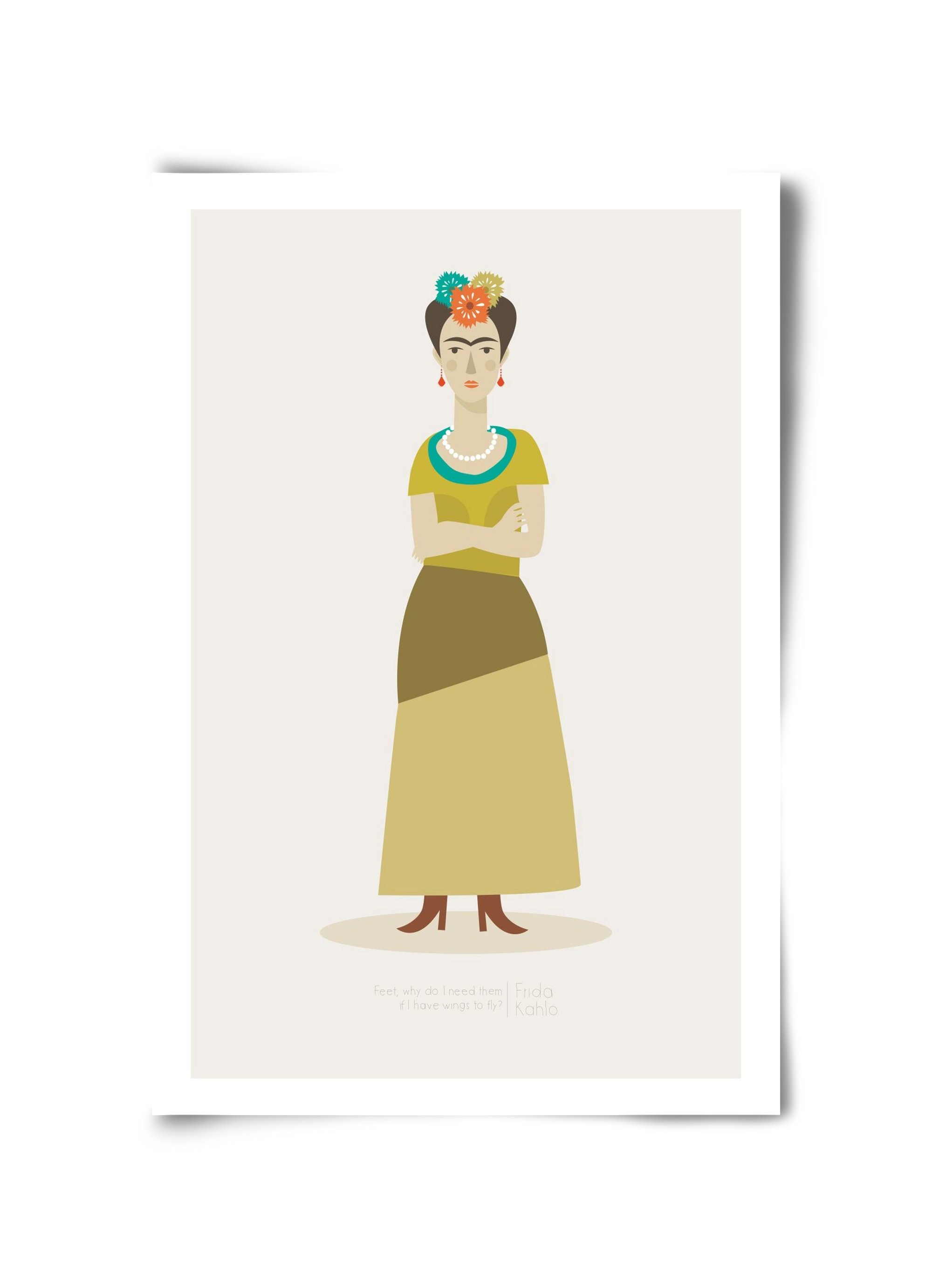 Frida, 30x45 cm, Keret nélkül