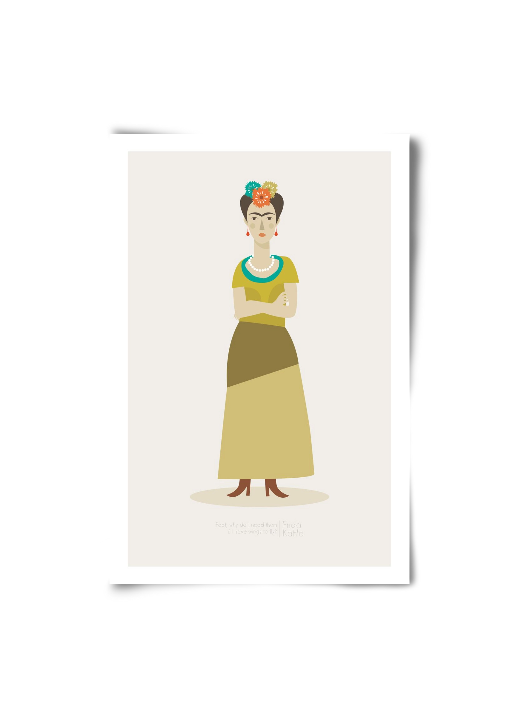 Frida, 20x30 cm, Keret nélkül