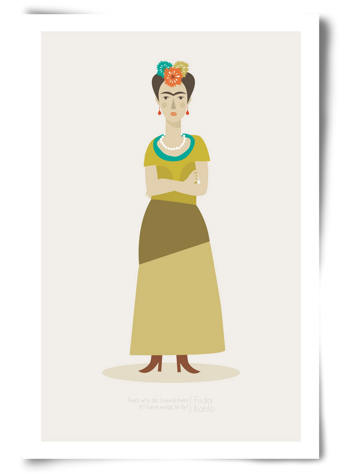 Frida, 60x90 cm, Keret nélkül