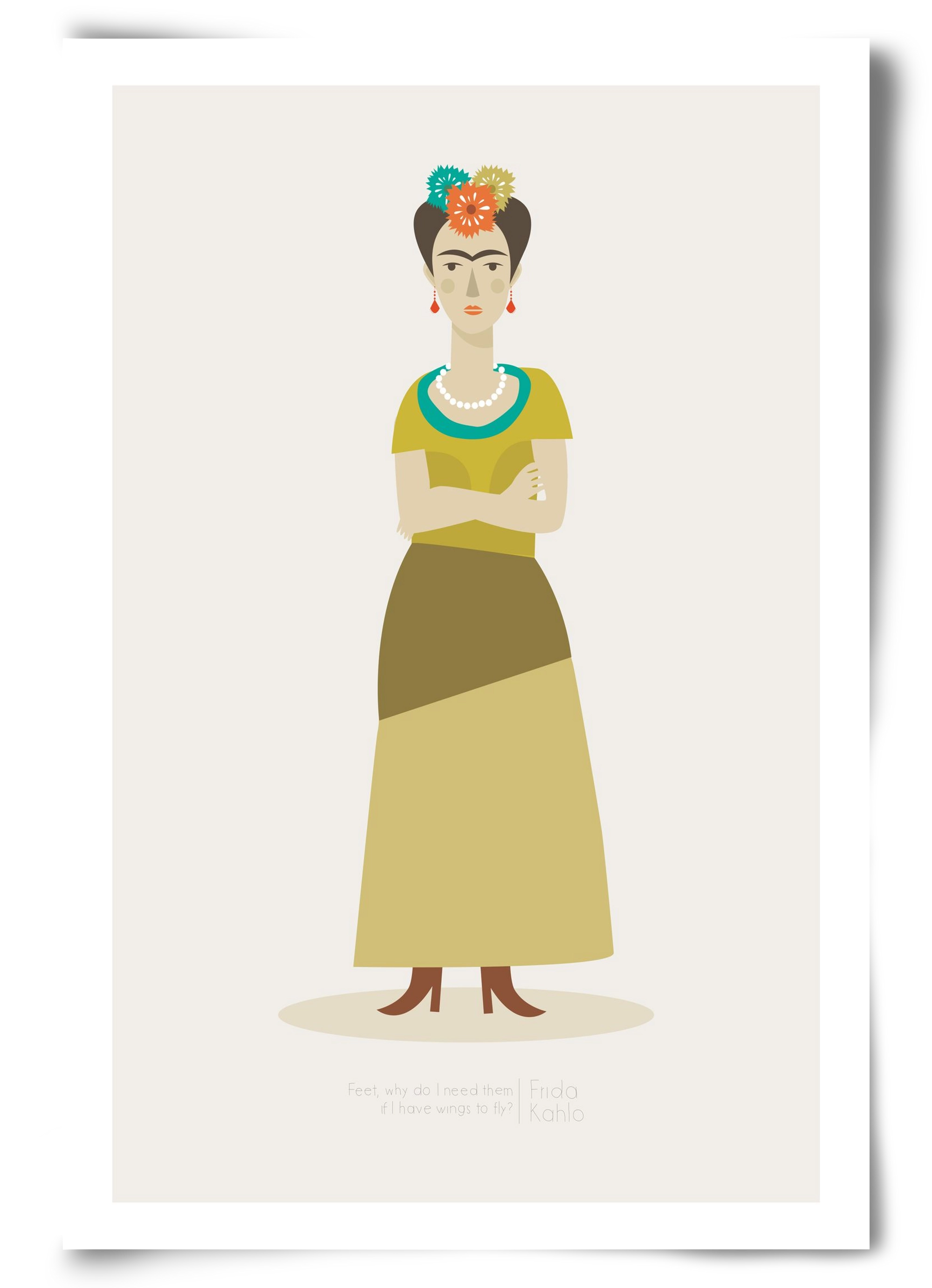 Frida, 60x90 cm, Keret nélkül