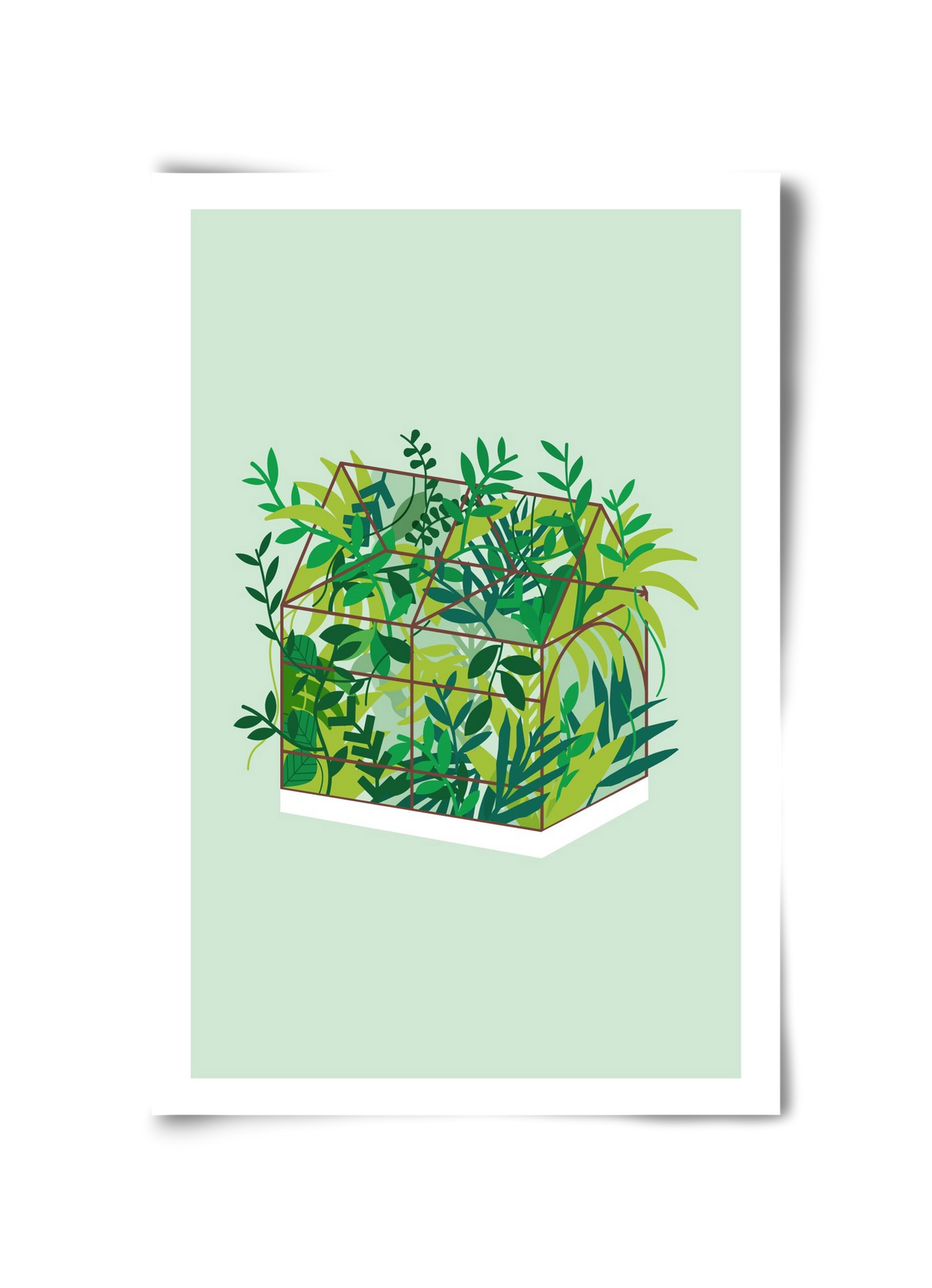 Greenhouse, 30x45 cm, Keret nélkül