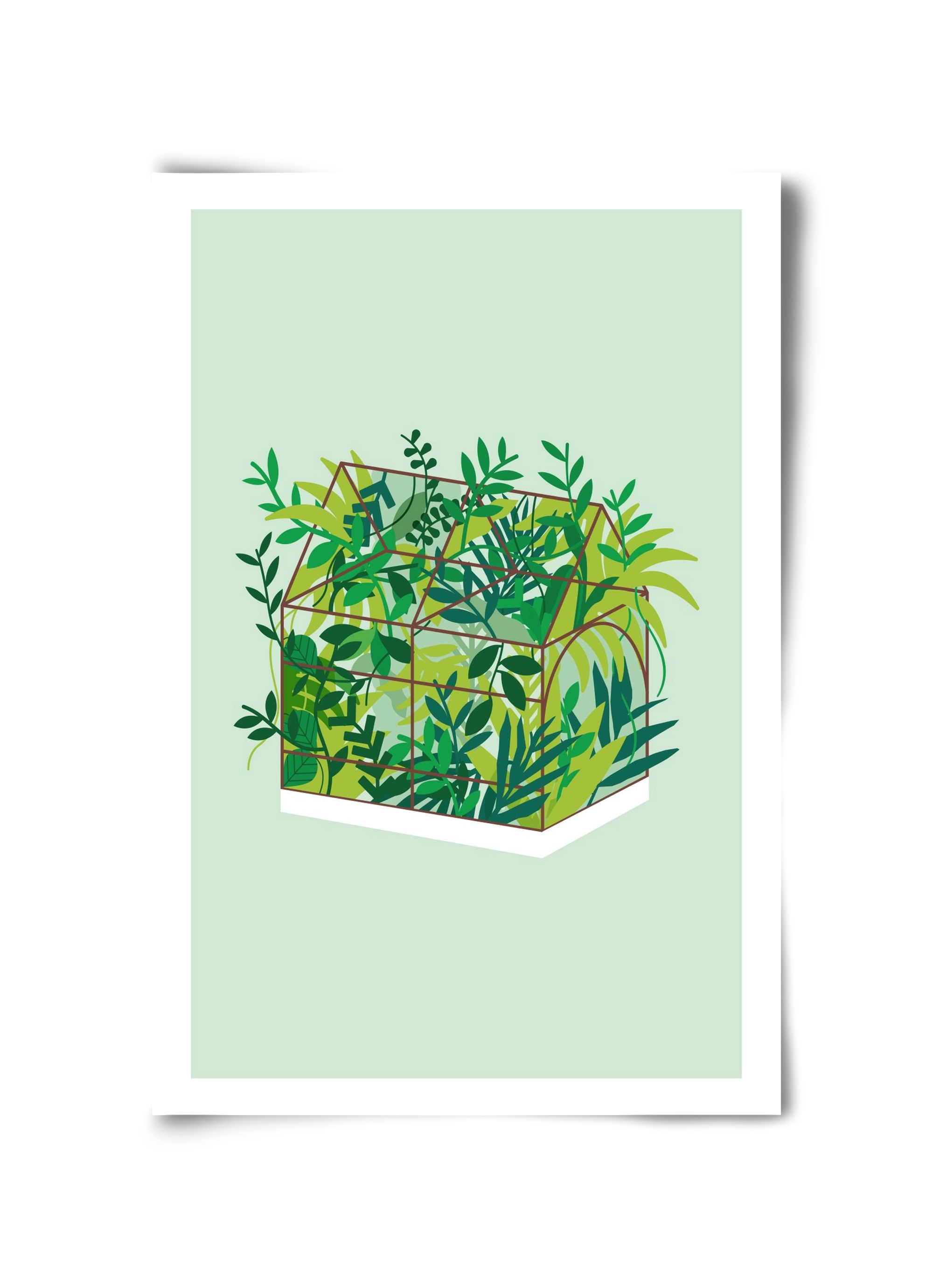 Greenhouse, 30x45 cm, Keret nélkül