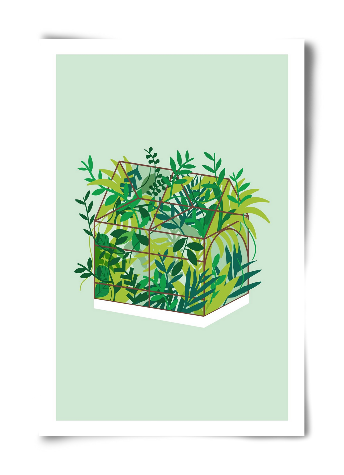 Greenhouse, 40x60 cm, Keret nélkül