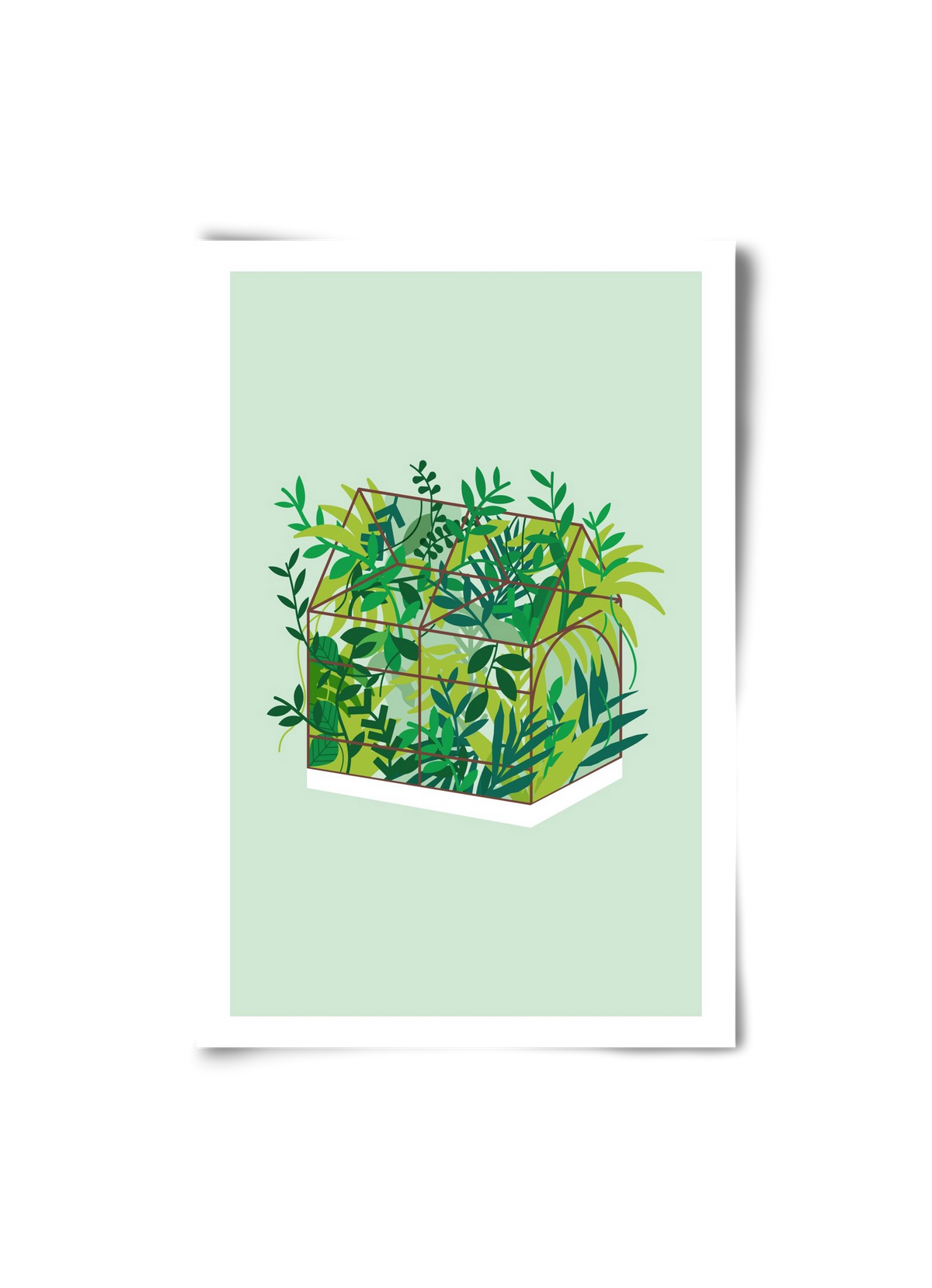 Greenhouse, 20x30 cm, Keret nélkül