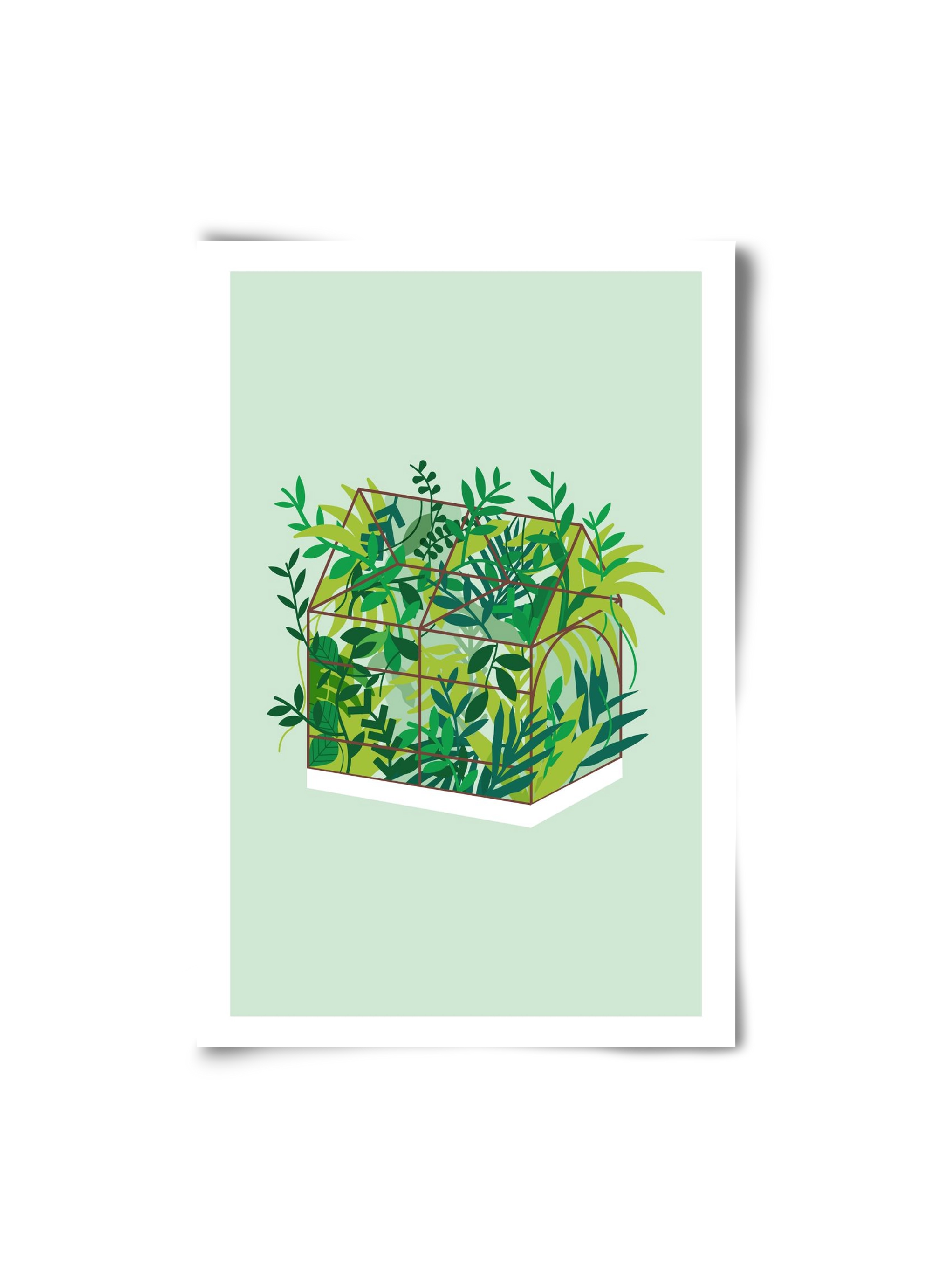 Greenhouse, 20x30 cm, Keret nélkül