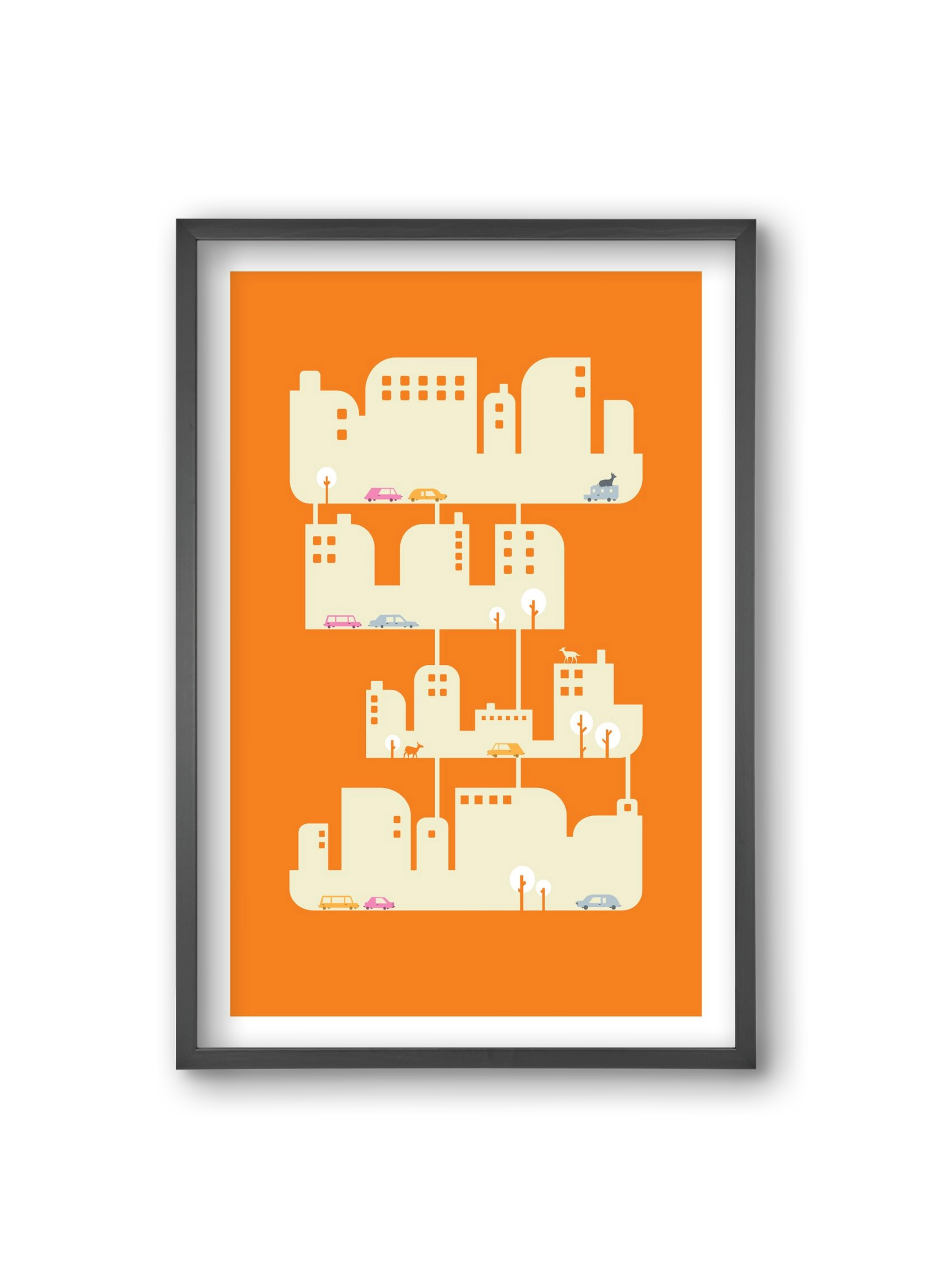 Home, 20x30 cm (20x30 cm), Fekete keret