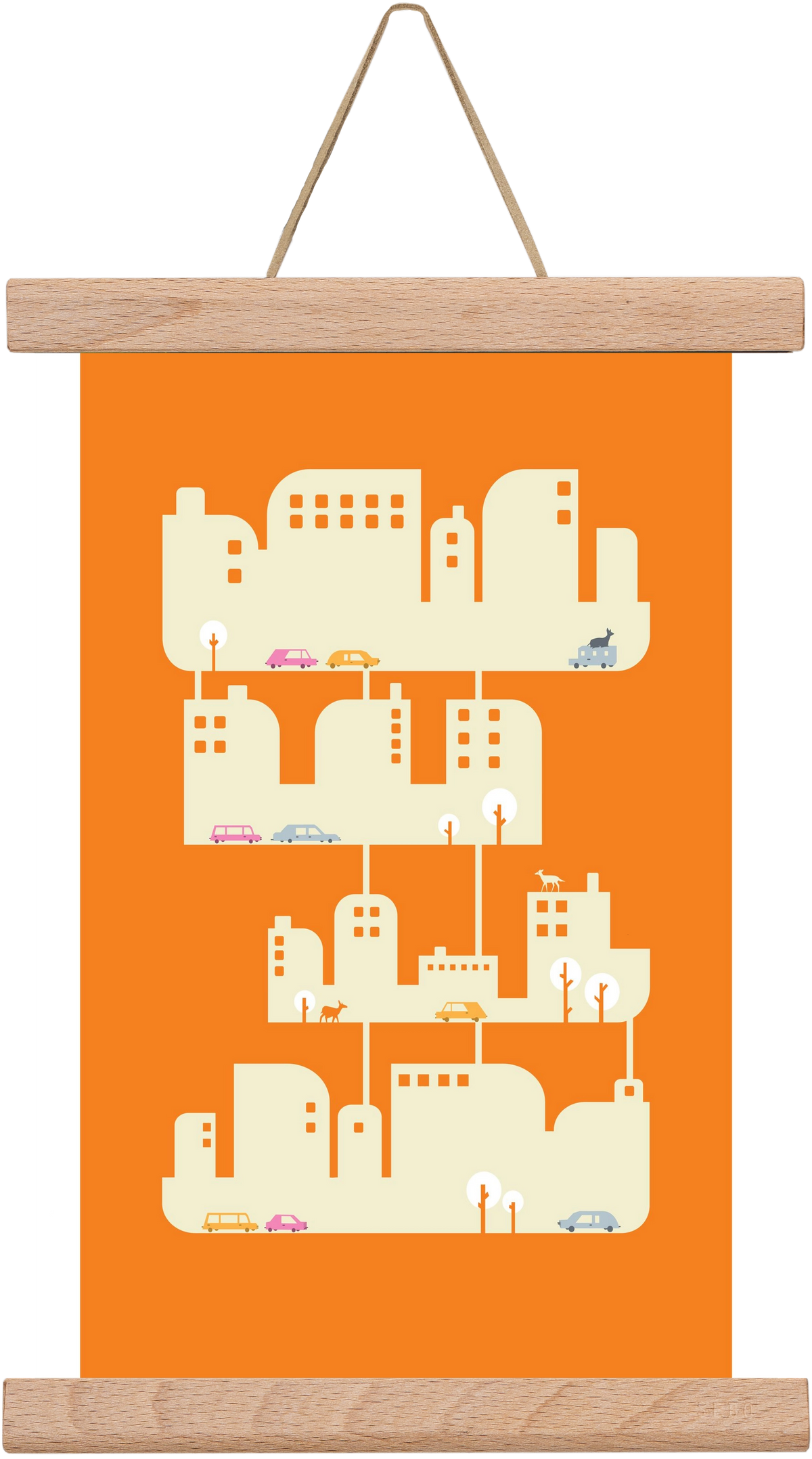 Home, 20x30 cm (20x30 cm), Tölgy akasztó