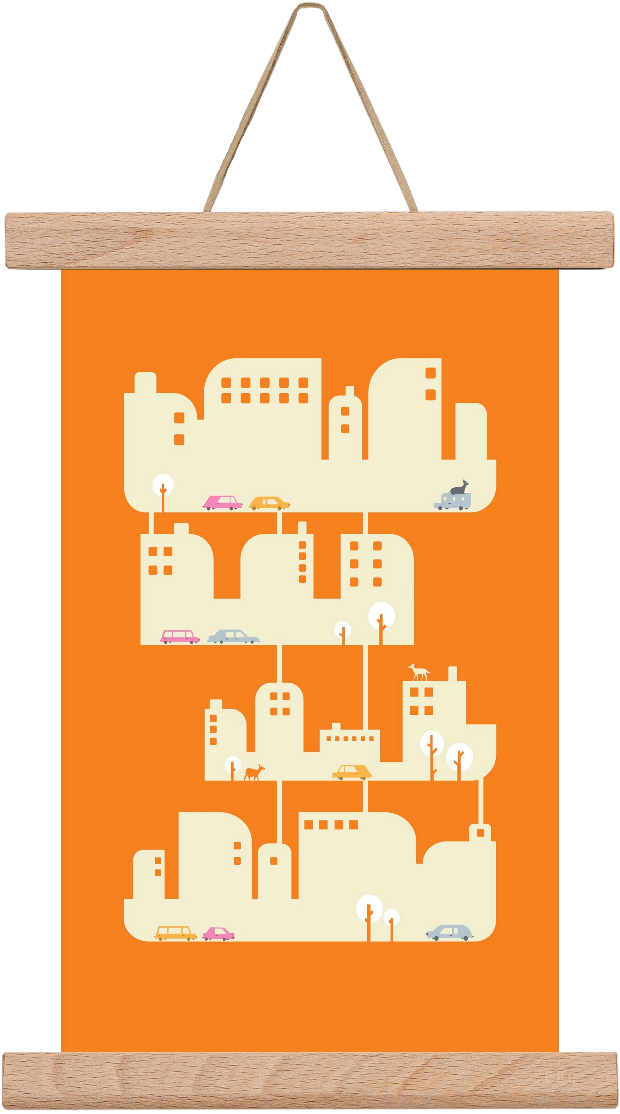 Home, 20x30 cm (20x30 cm), Tölgy akasztó