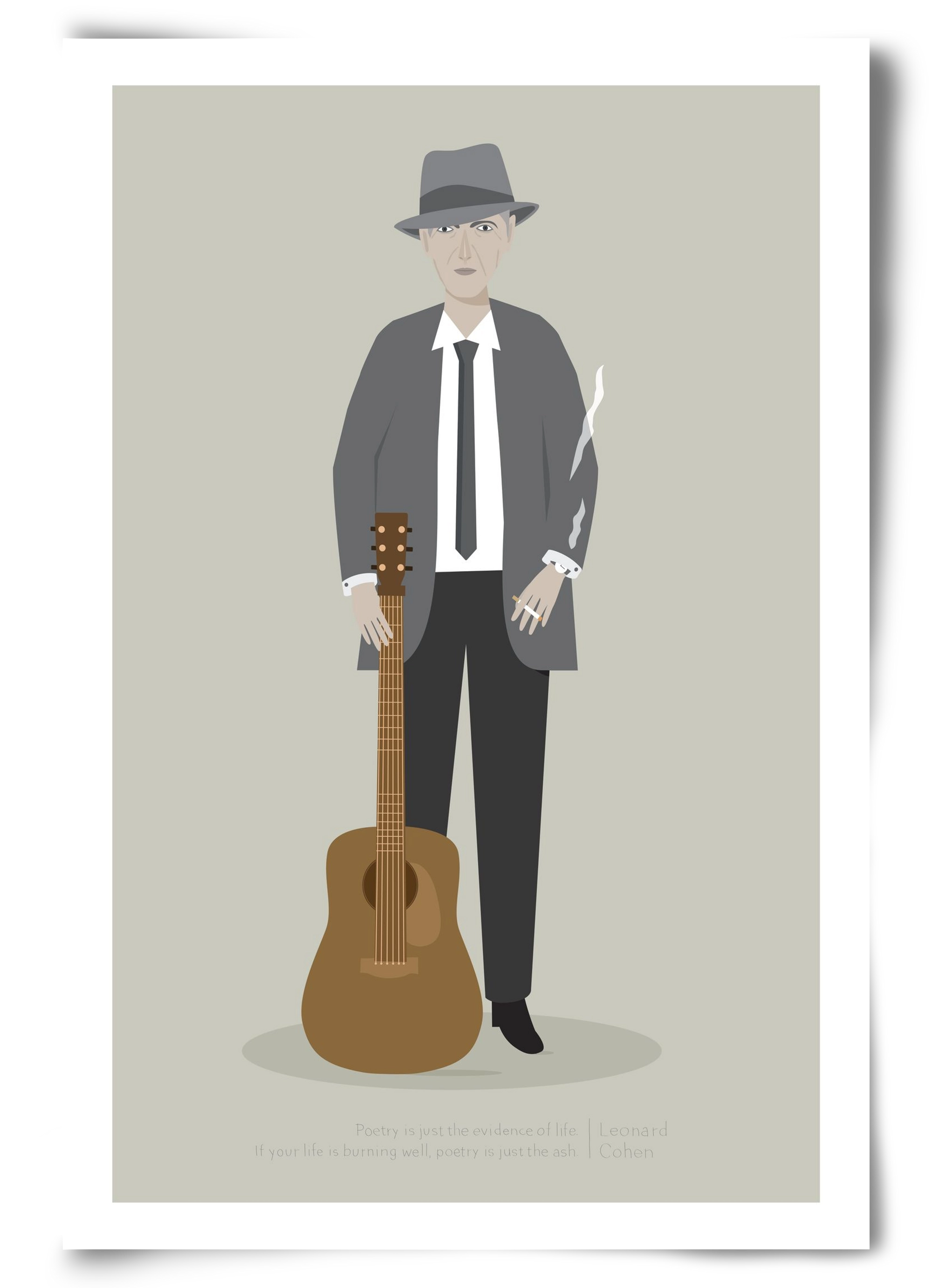 Leonard, 60x90 cm, Keret nélkül