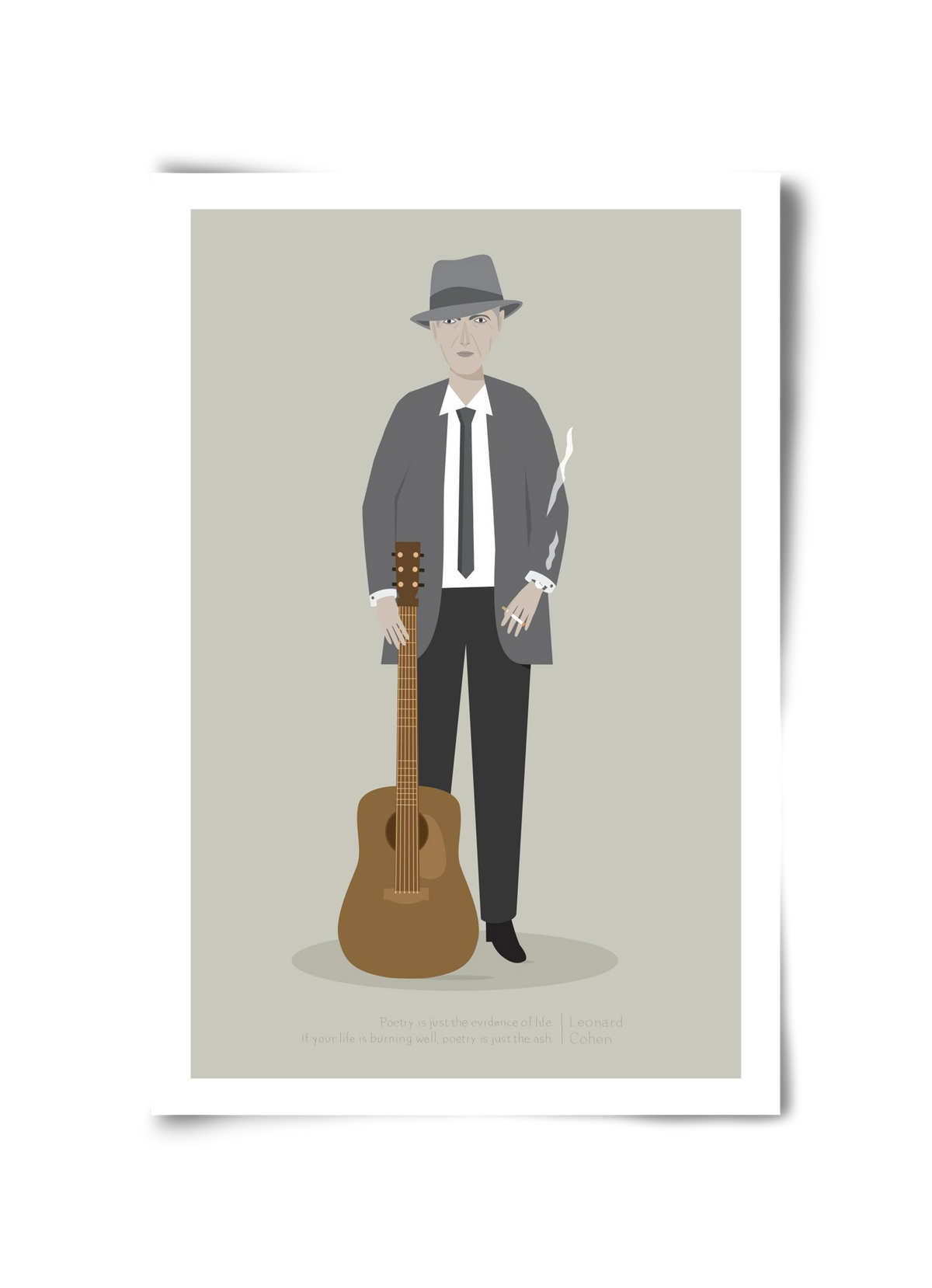 Leonard, 30x45 cm, Keret nélkül