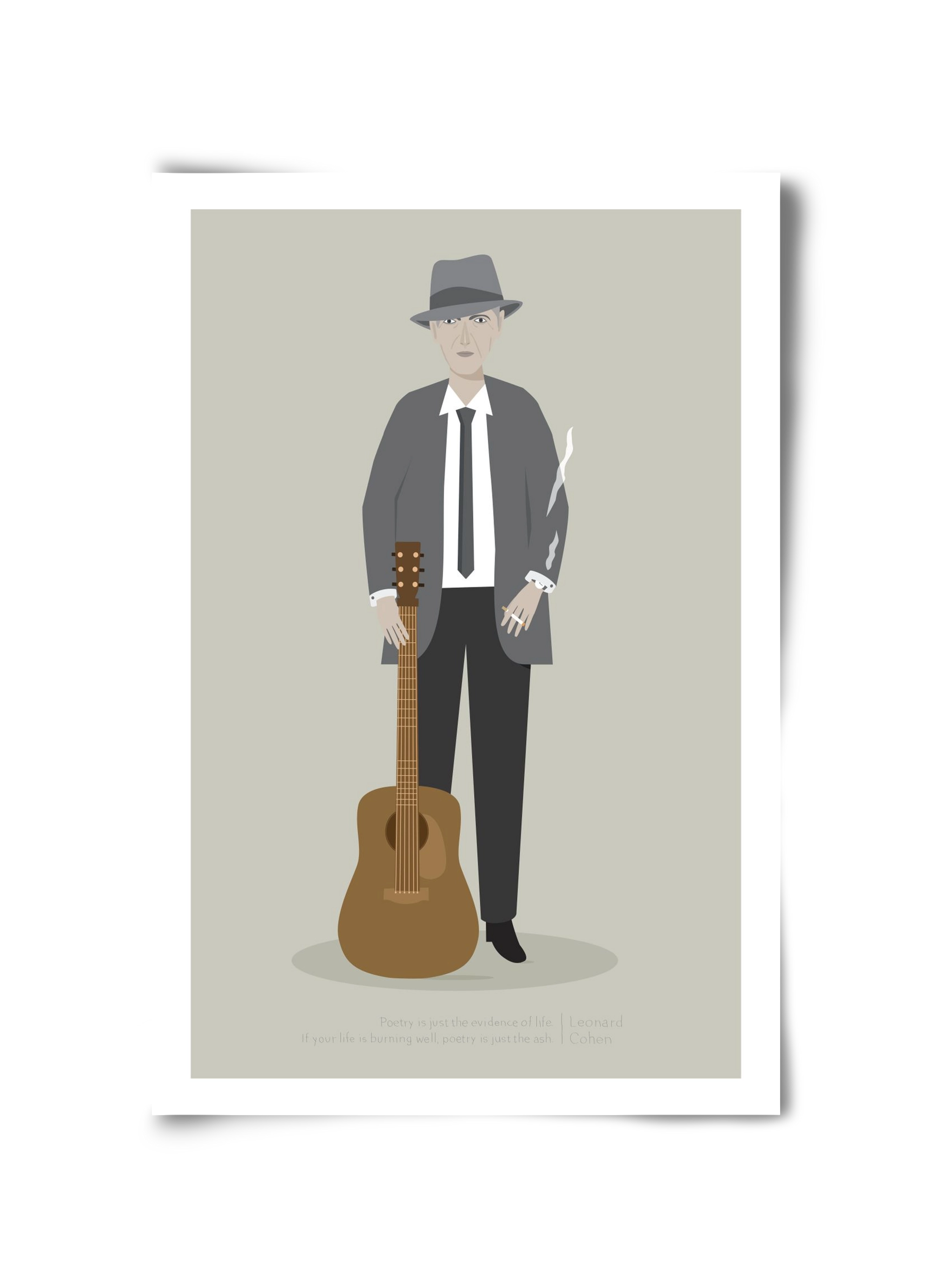 Leonard, 30x45 cm, Keret nélkül