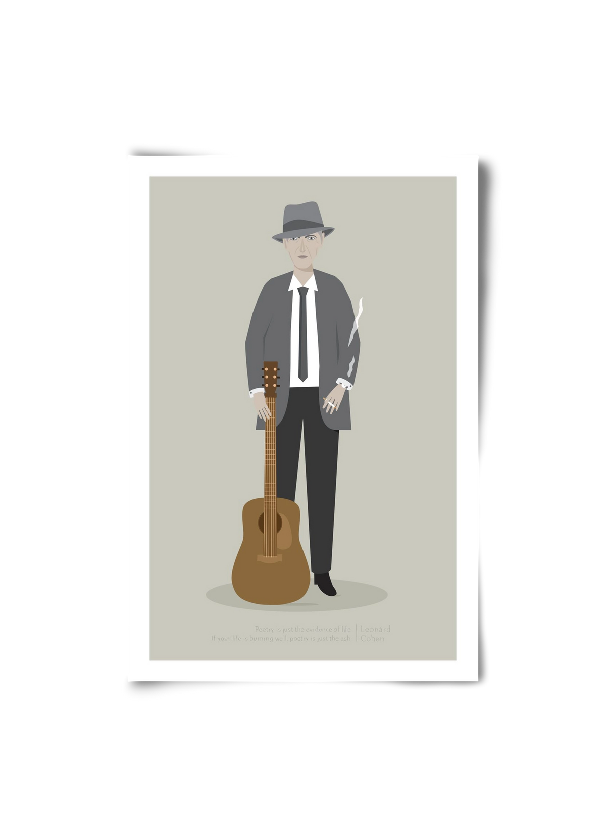 Leonard, 20x30 cm, Keret nélkül