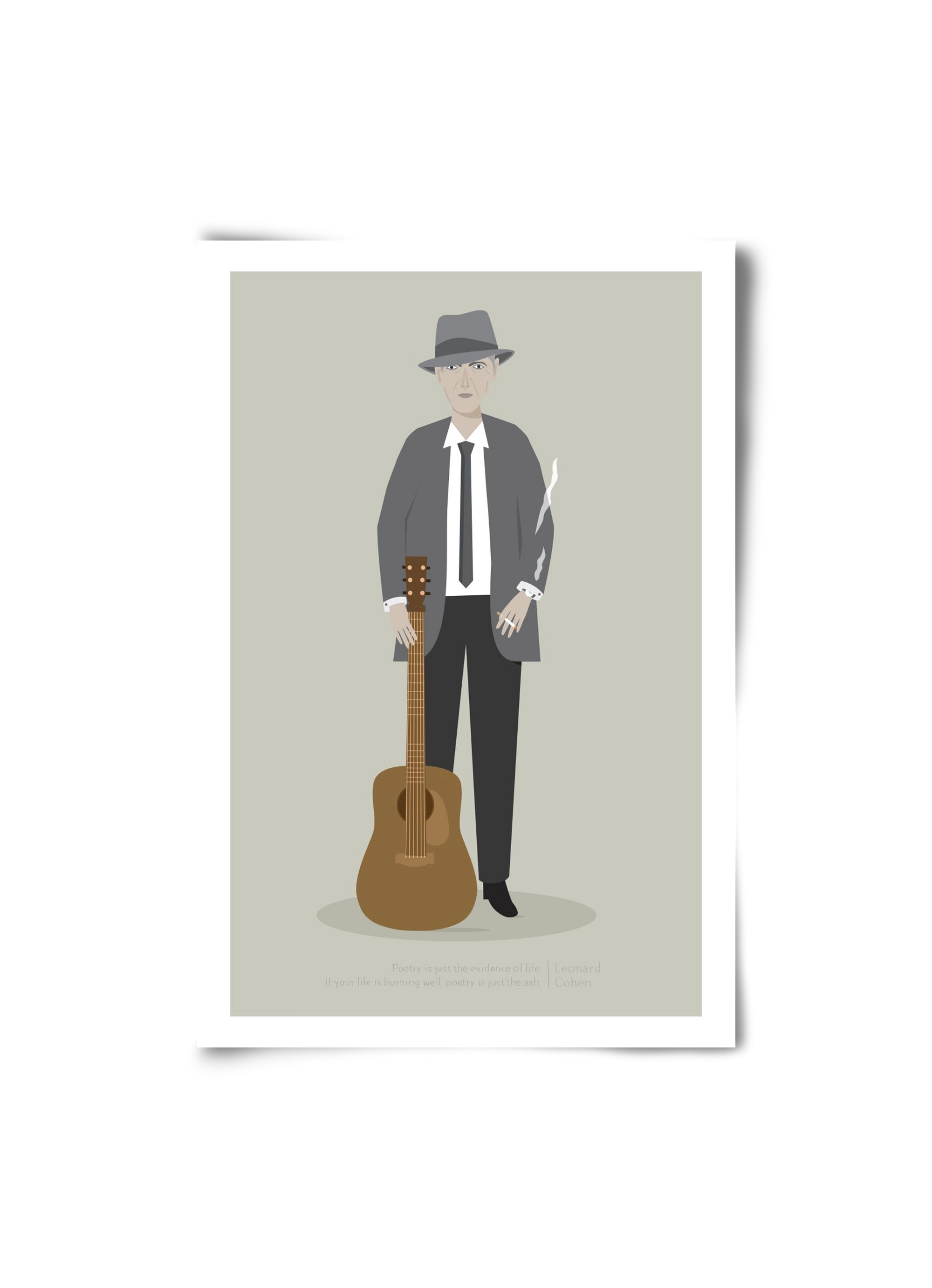 Leonard, 20x30 cm, Keret nélkül