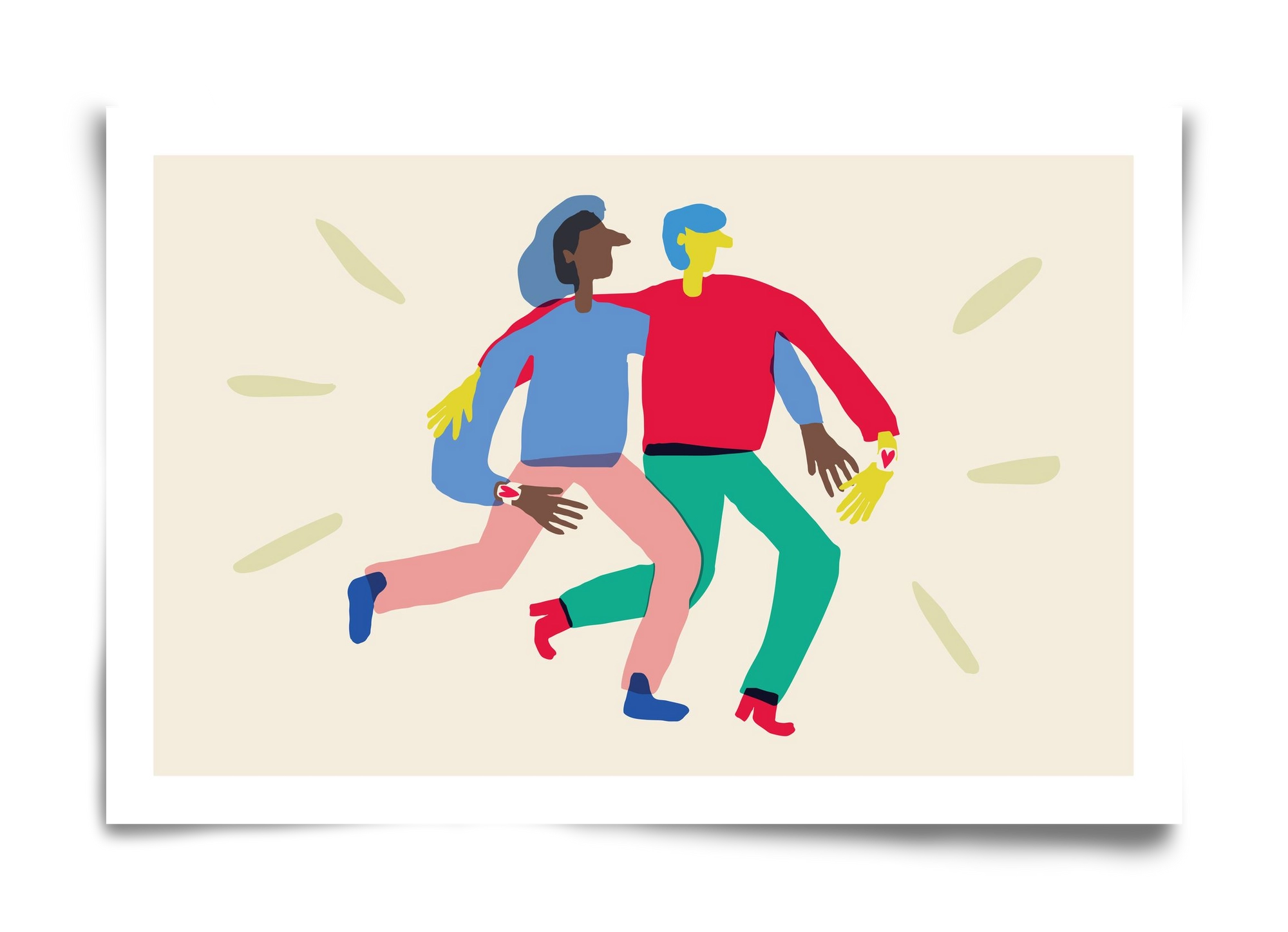 Love Print, 60x40 cm, Keret nélkül