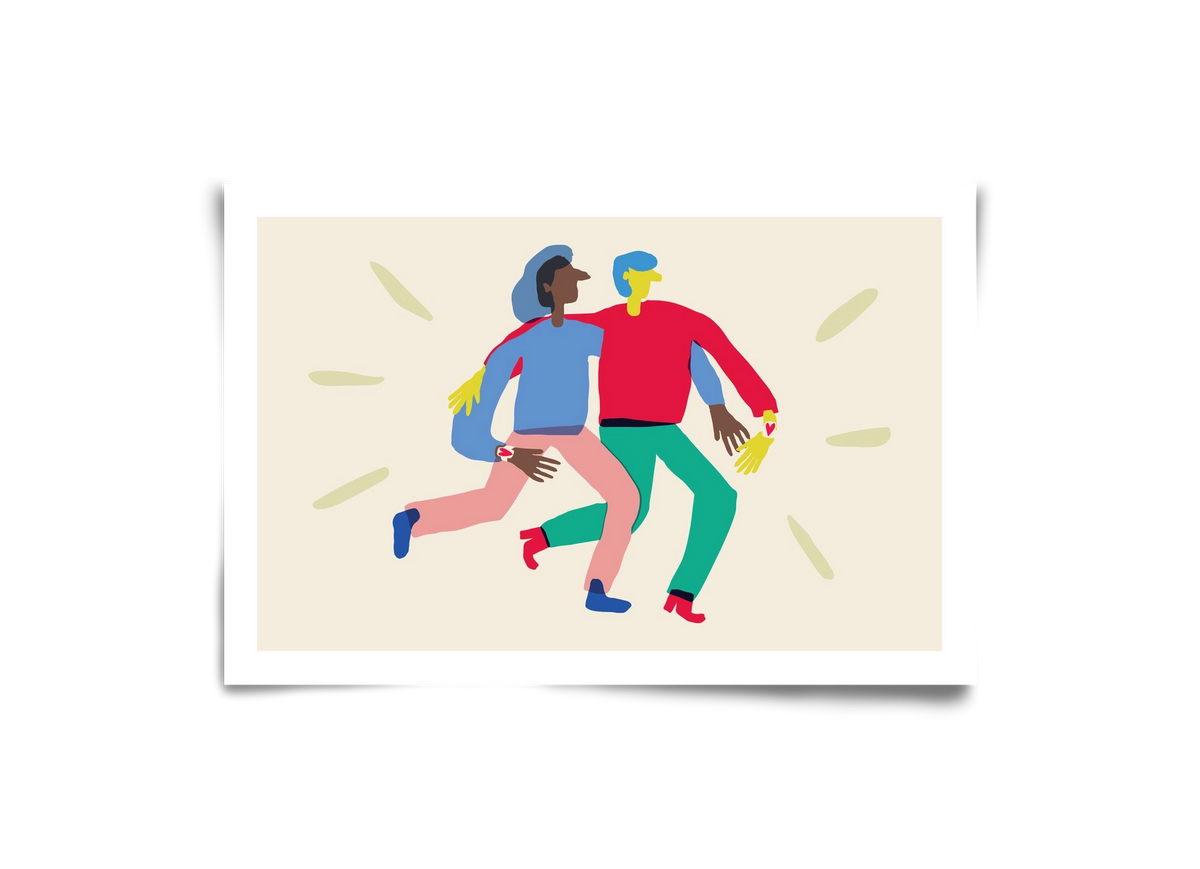 Love Print, 30x20 cm, Keret nélkül